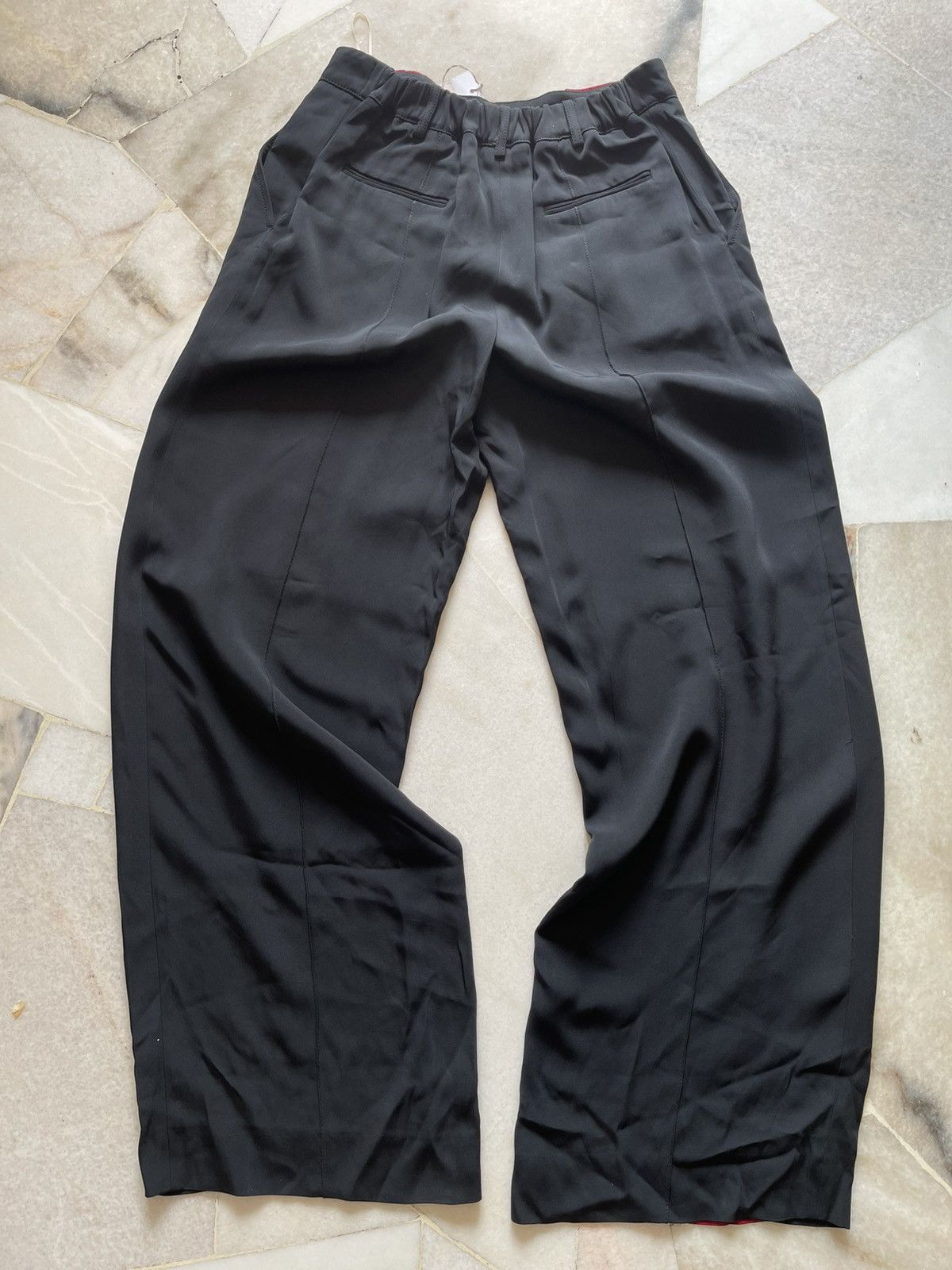 Marni Deathstock SS19 Marni Red Stripe Trousers Pants Size 30" / US 8 / IT 44 - 7 Thumbnail