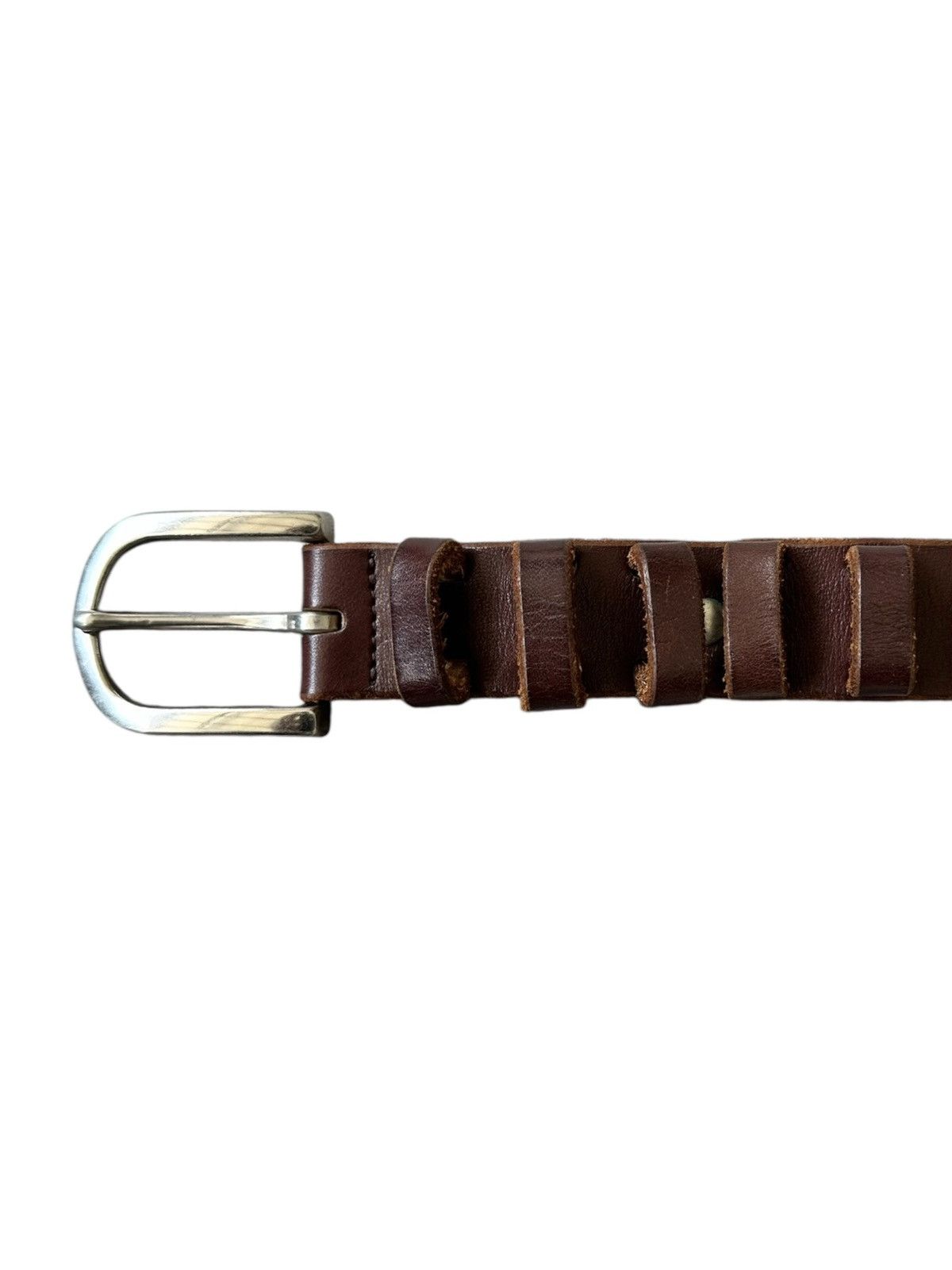 Tsumori Chisato 00's Tsumori Chisato leather craft belt Size ONE SIZE - 7 Thumbnail