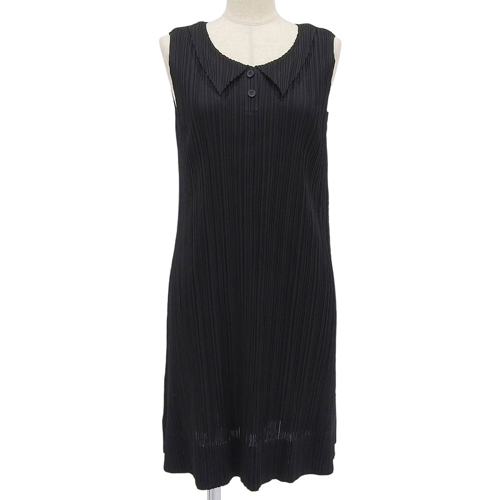 Issey Miyake Issey Miyake PLEATS PLEASE Polyester Dress Plastic / Synthetic Dresses PP93-JK208 DUTY FREE for USA Size ONE SIZE - 1 Thumbnail