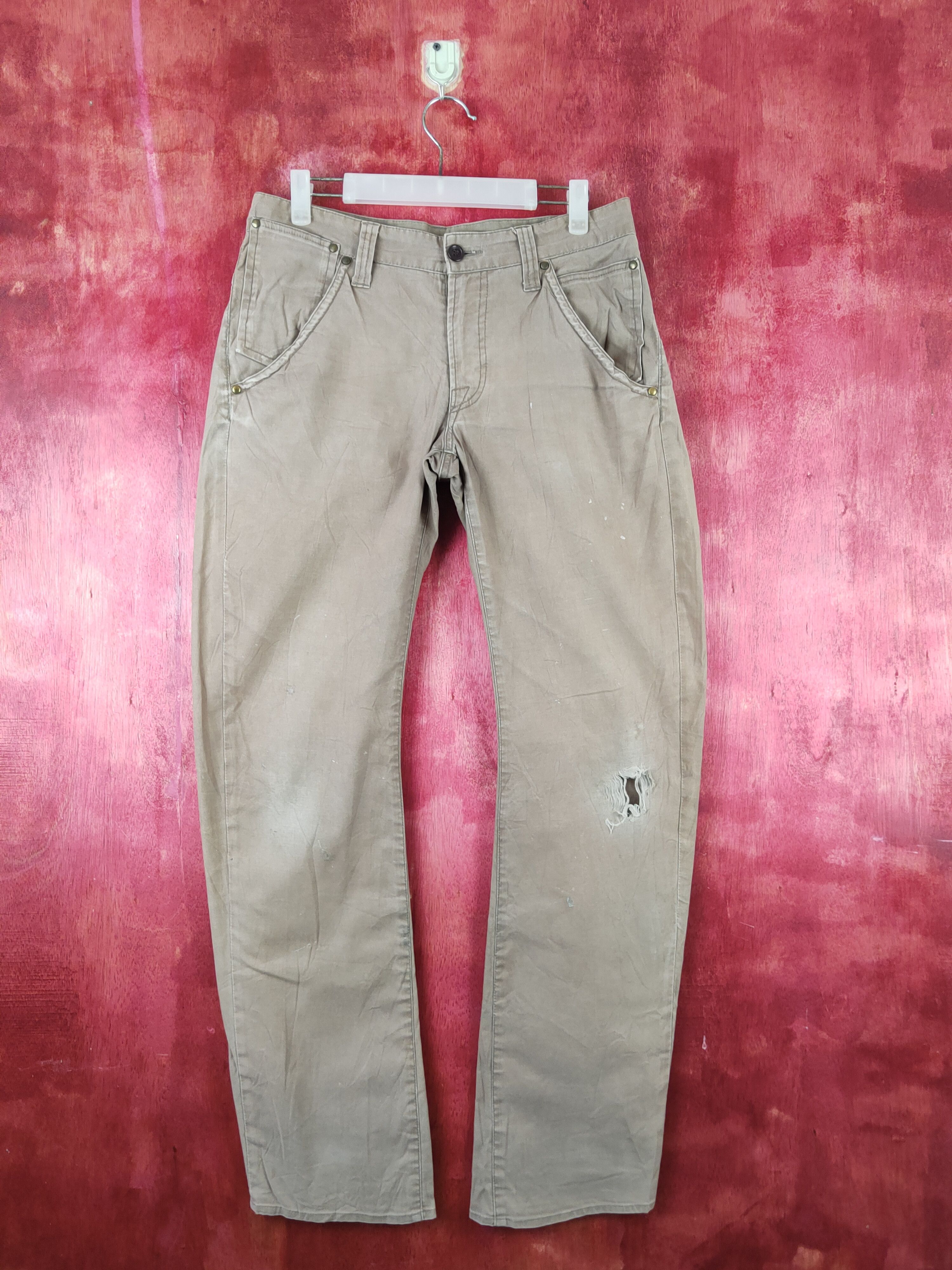 Global Work Global Work Brown Multipocket Casual Pants #S1753 Size US 31 - 1 Thumbnail