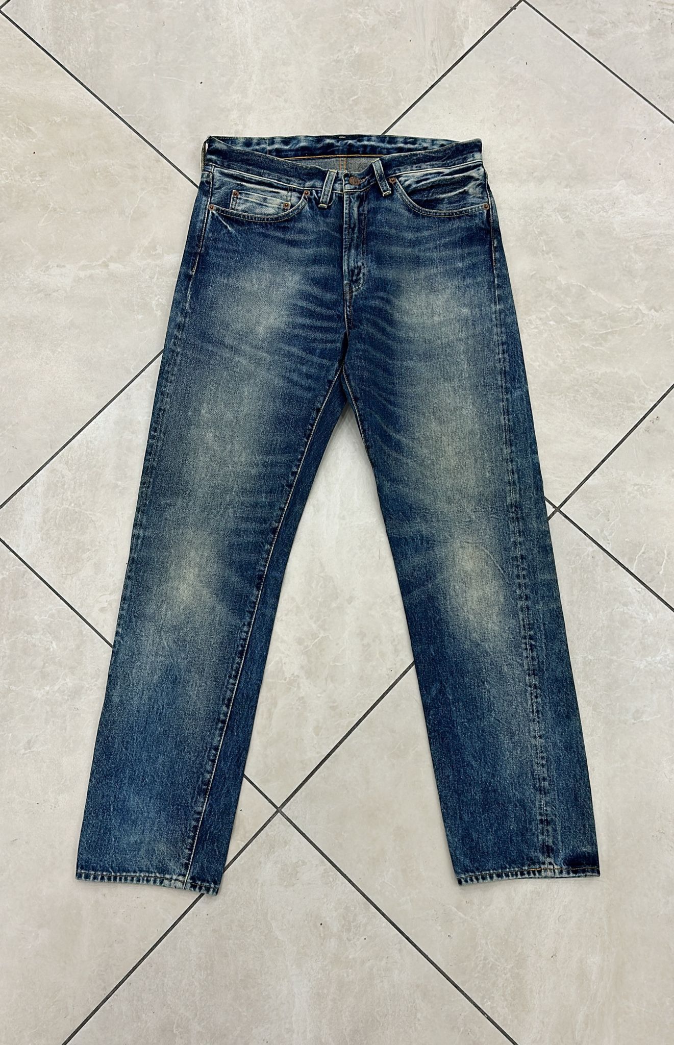 Levi's Vintage Clothing LVC Levi's Vintage Clothing 1954 501XX BigE Selvedge Jeans Size US 32 / EU 48 - 1 Thumbnail