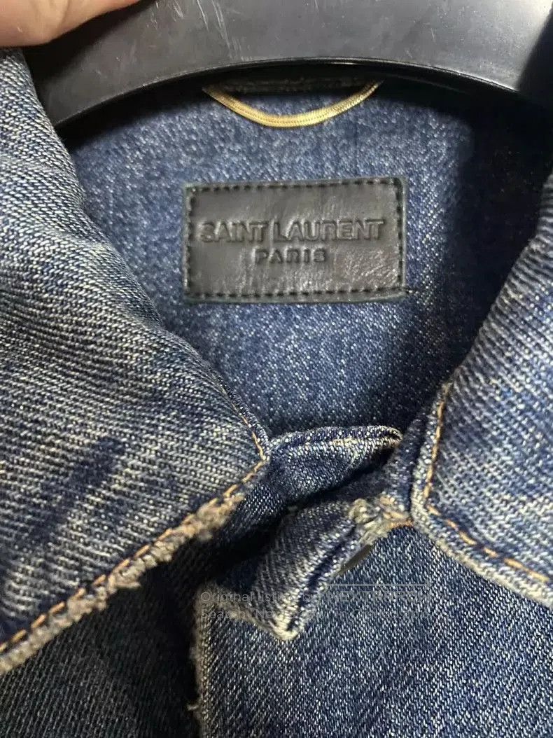 Saint Laurent Paris Saint Laurent Washed Denim Jacket. Size US S / EU 44-46 / 1 - 2 Thumbnail