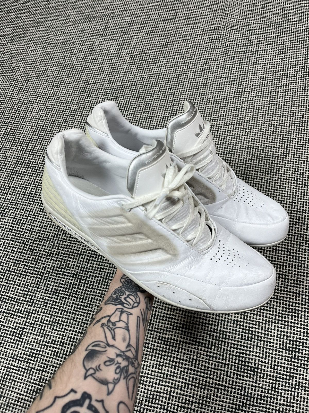 Adidas  Porsche Design rare adidas Porsche 917 white sneakers | Grailed