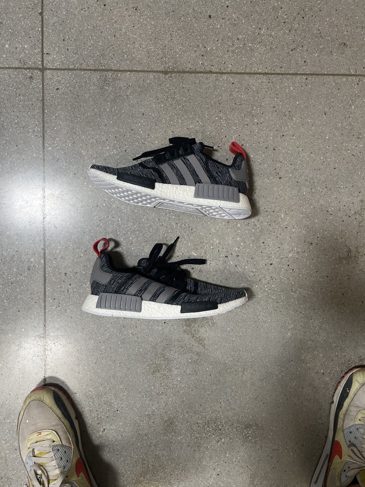 Adidas New in box Adidas NMD_R1 glitch camo deadstock never worn Size US 12 / EU 45 - 1 Thumbnail