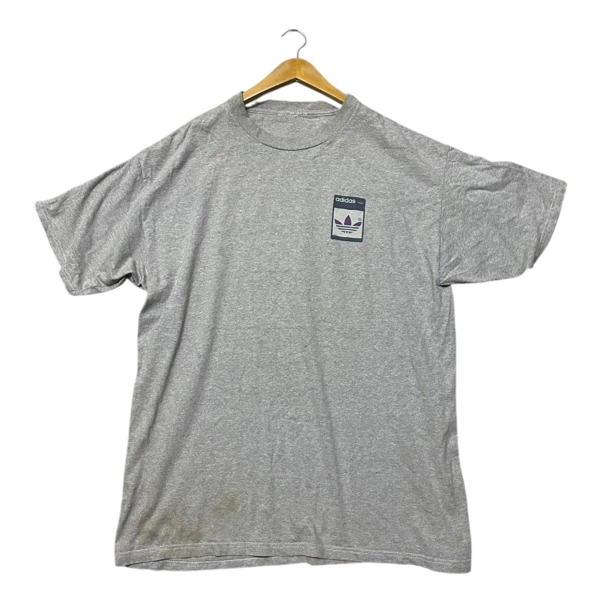 Adidas Vintage 90s Adidas backhit tshirt Size US XL / EU 56 / 4 - 2 Thumbnail