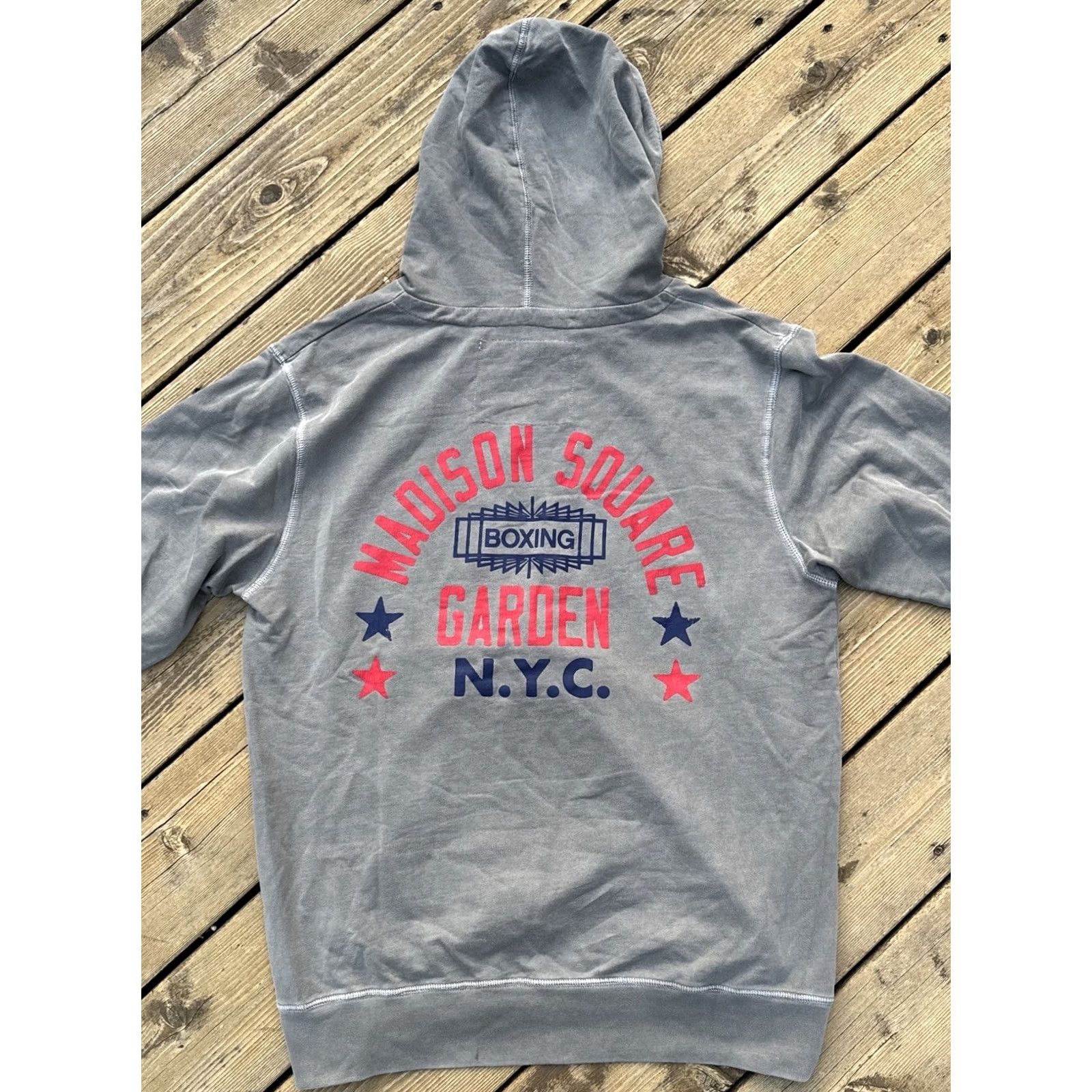 Roots VINTAGE Roots Of Fight Madison Square Garden Boxing Hoodie XL USA Made Gray Mens Size US XL / EU 56 / 4 - 7 Thumbnail