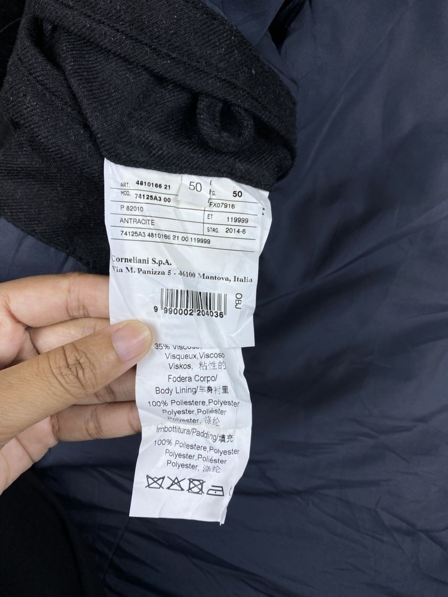 Corneliani 🔥STEALS Vintage Corneliani Double Layer Hoodie Jacket Size US L / EU 52-54 / 3 - 15 Thumbnail
