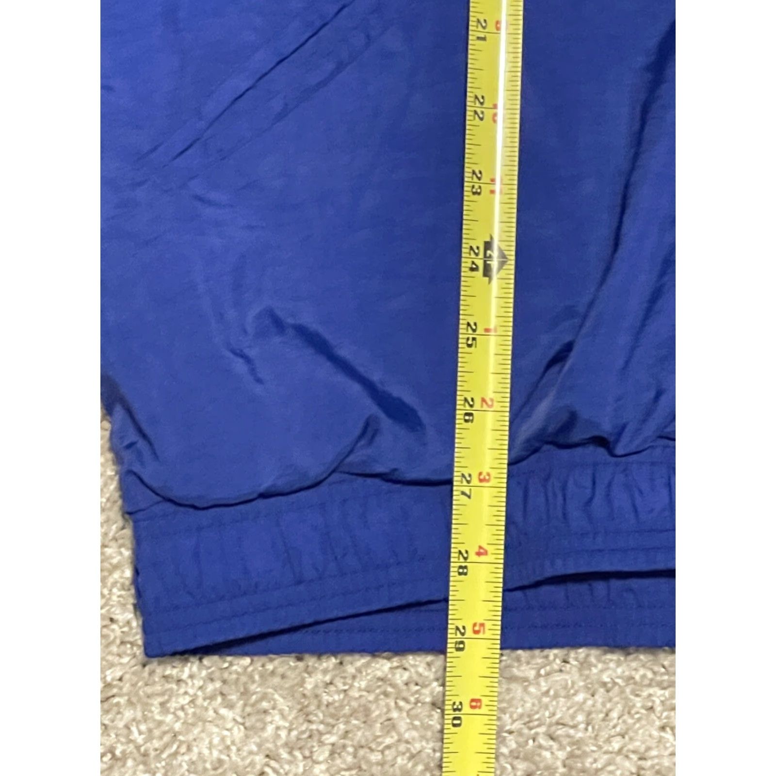 Adidas VINTAGE 90s ADIDAS Blue Nylon WINDBREAKER JACKET Track Soccer Coat XL Men's Blue/White/Black Windbreaker Soccer Mens Size US XL / EU 56 / 4 - 5 Thumbnail