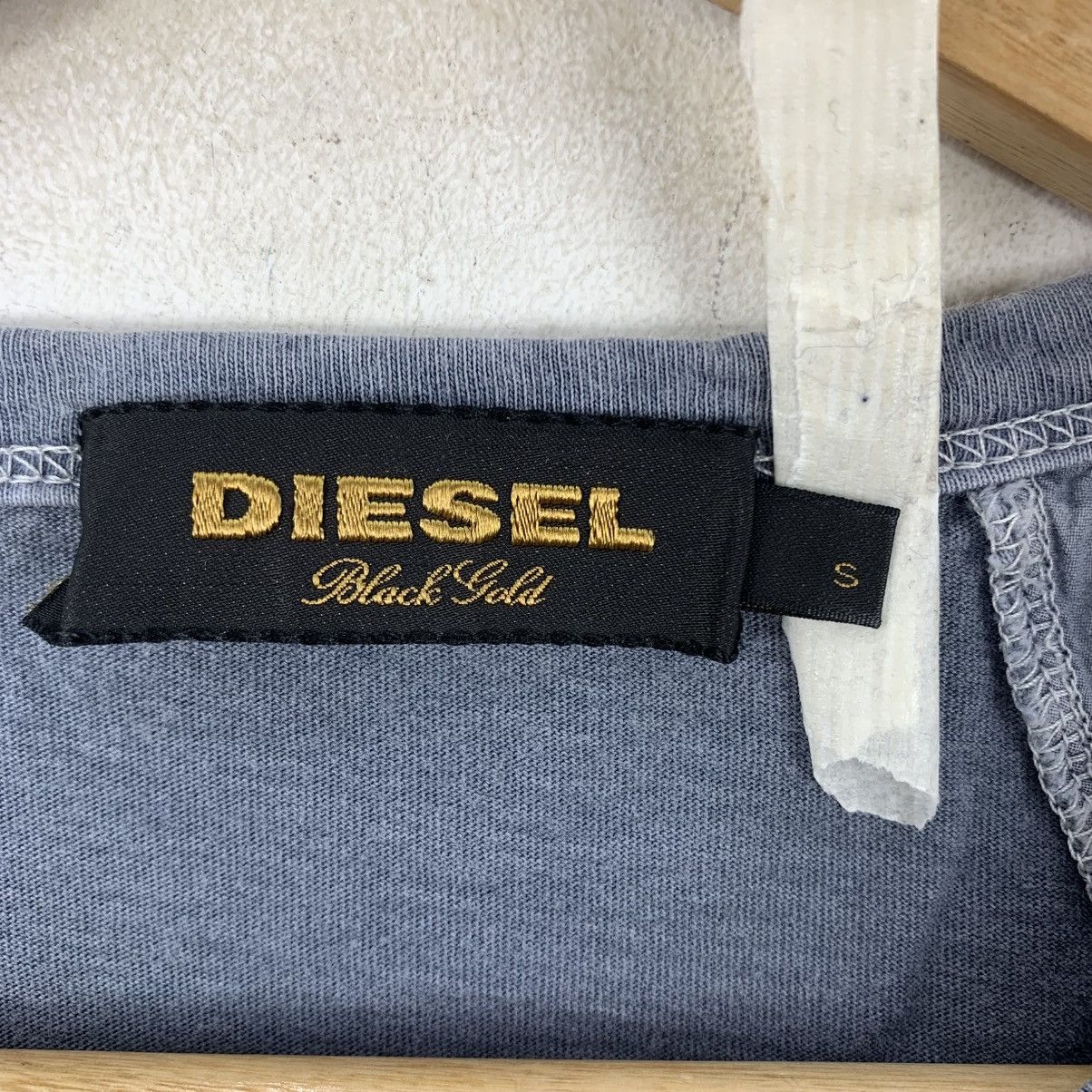 Diesel DIESEL BLACK GOLD Embroidered Design Short Sleeve Tshirt Size US S / EU 44-46 / 1 - 5 Thumbnail