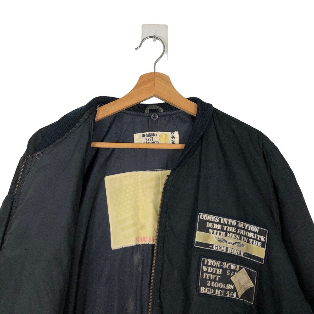 Japanese Brand 🔥90s RIOT RIOT VINTAGE BOMBER JACKET MILITARY BUZZ RICKSONS Size US L / EU 52-54 / 3 - 10 Thumbnail