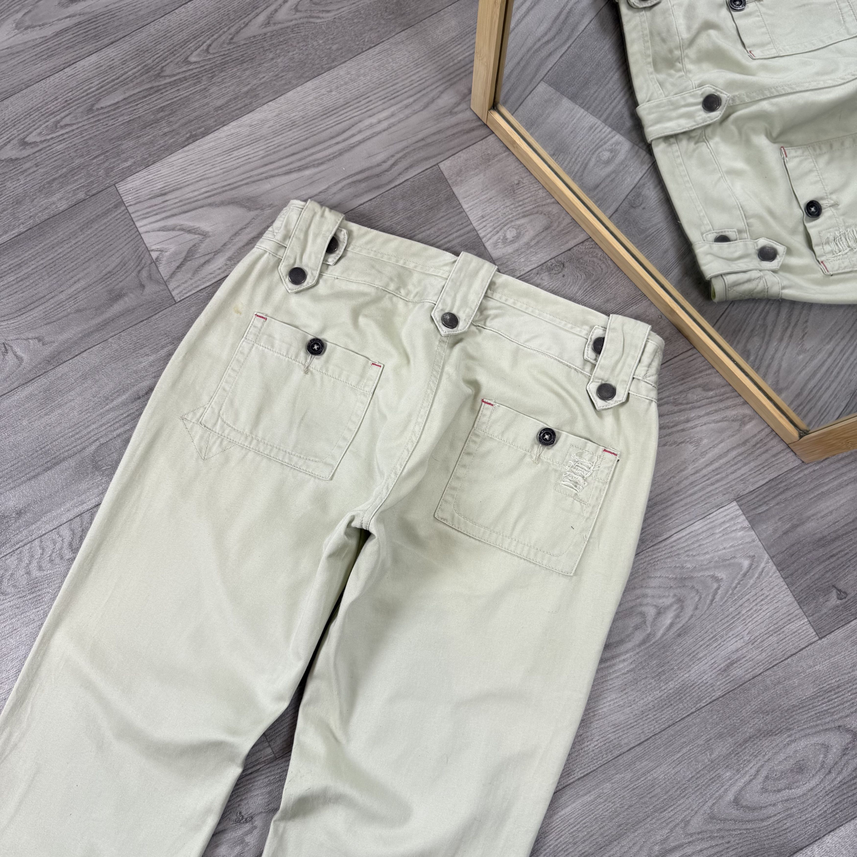 Diesel Vintage Diesel Y2K Pants Size 30" / US 8 / IT 44 - 7 Thumbnail