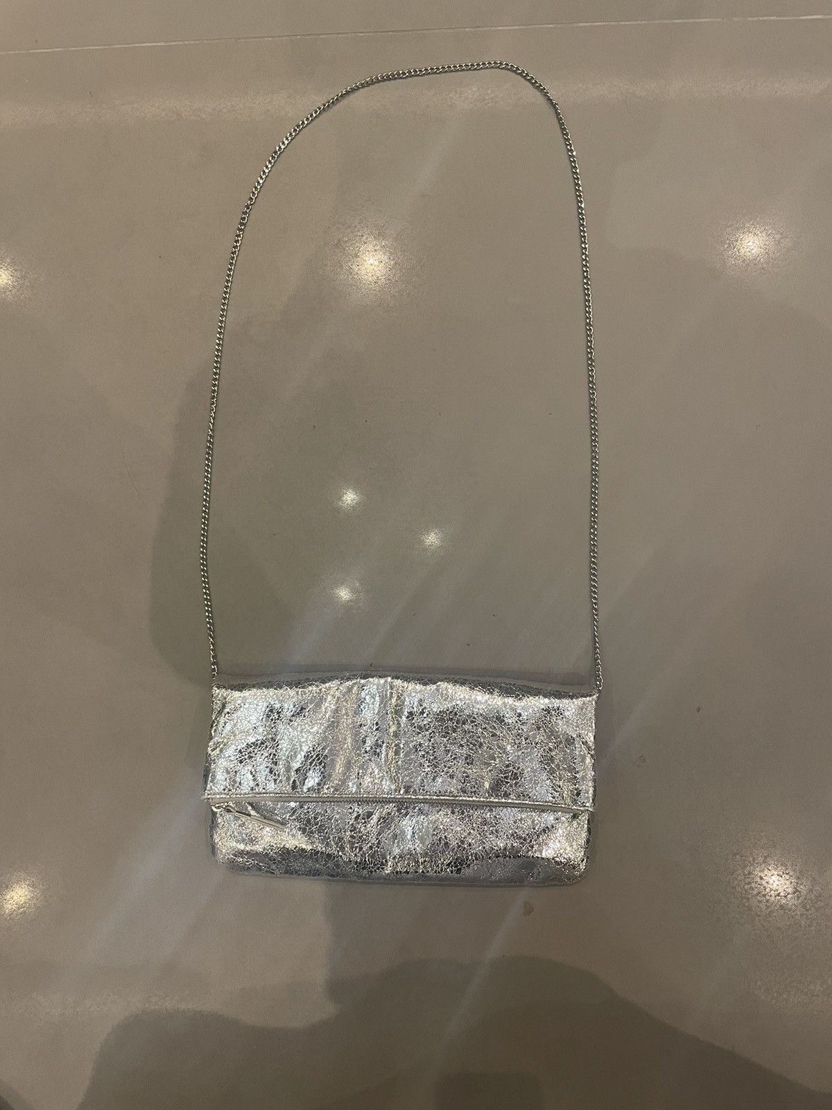 New Look New Look Silver Bag Size ONE SIZE - 2 Thumbnail