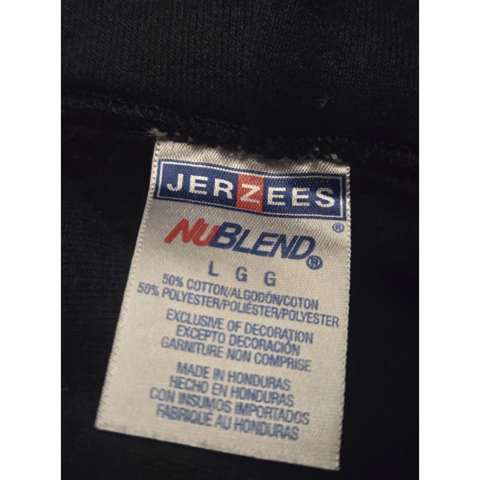 Jerzees Dairy Queen DQ Fan Food Hoodie Sweatshirt Mens Large Black Graphic Print Jerzees Size US L / EU 52-54 / 3 - 3 Thumbnail