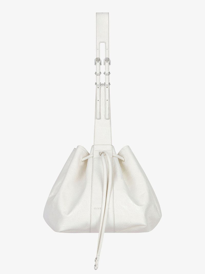Givenchy o1w1db10326 Size: OS / Medium Pumpkin Bag in White Size ONE SIZE - 4 Thumbnail
