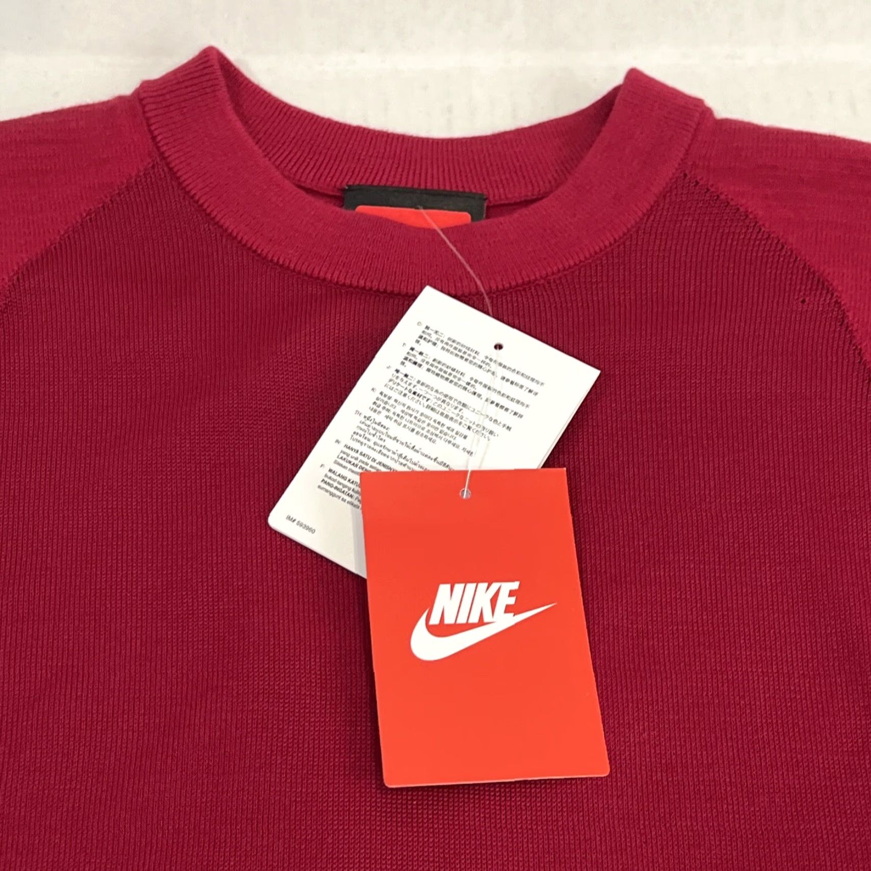 Nike Nike Sportswear Womens Tech Knit Sleeveless Sweater M Noble Red New Tags Size M / US 6-8 / IT 42-44 - 2 Thumbnail