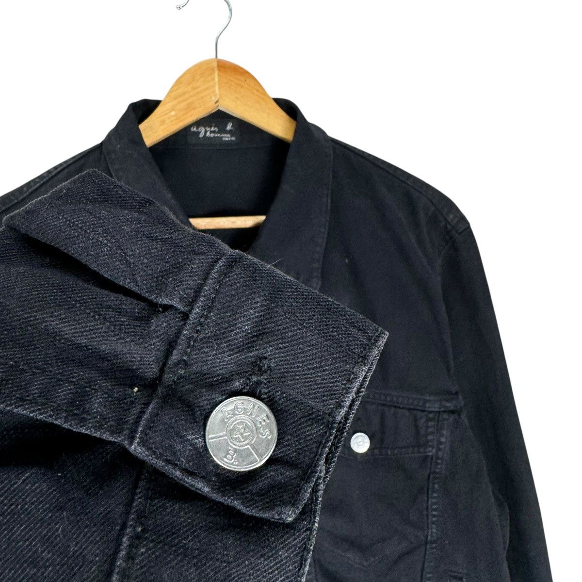 agnes b. ☀️AGNES B FRANCE DENIM TRUCKER JACKET Size US S / EU 44-46 / 1 - 7 Thumbnail