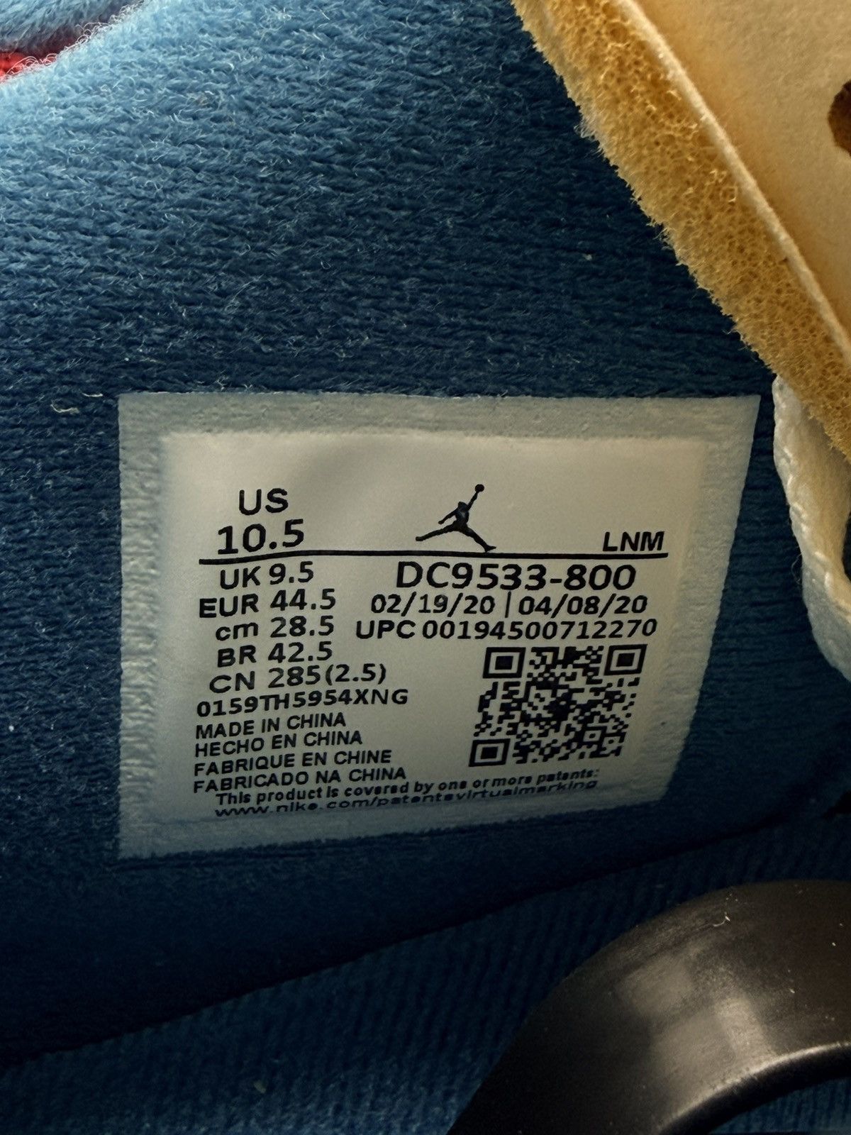 Jordan Brand Size 10.5 - Jordan 4 Retro x Union LA Mid Guava Ice Size US 10.5 / EU 43-44 - 7 Thumbnail