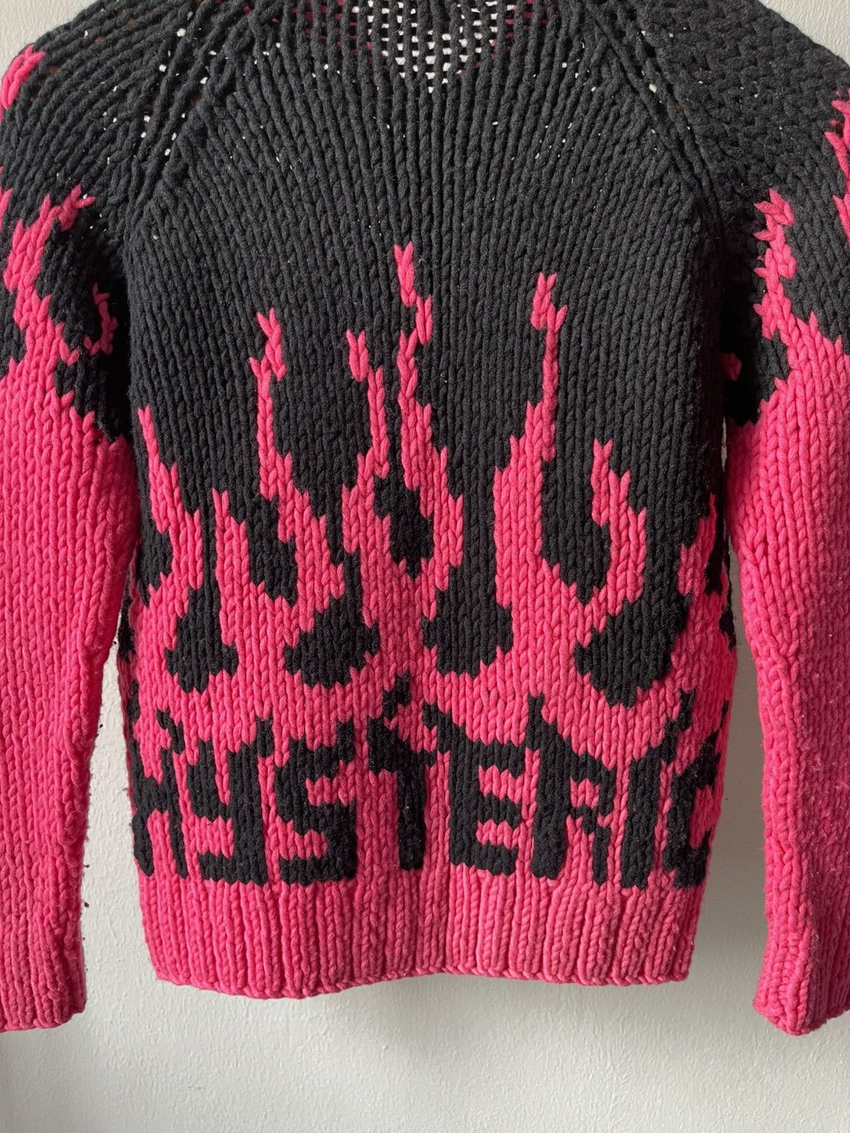 Hysteric Glamour Hysteric Glamour Flame 'Go Hell Hysteric' Knitwear Size US XS / EU 42 / 0 - 7 Thumbnail