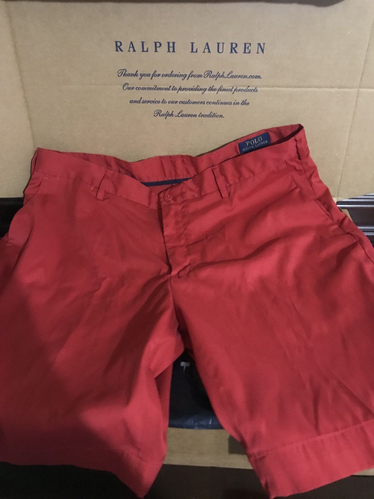 Polo Ralph Lauren Polo Ralph Lauren Red Shorts Size 36 Size US 36 / EU 52 - 2 Thumbnail