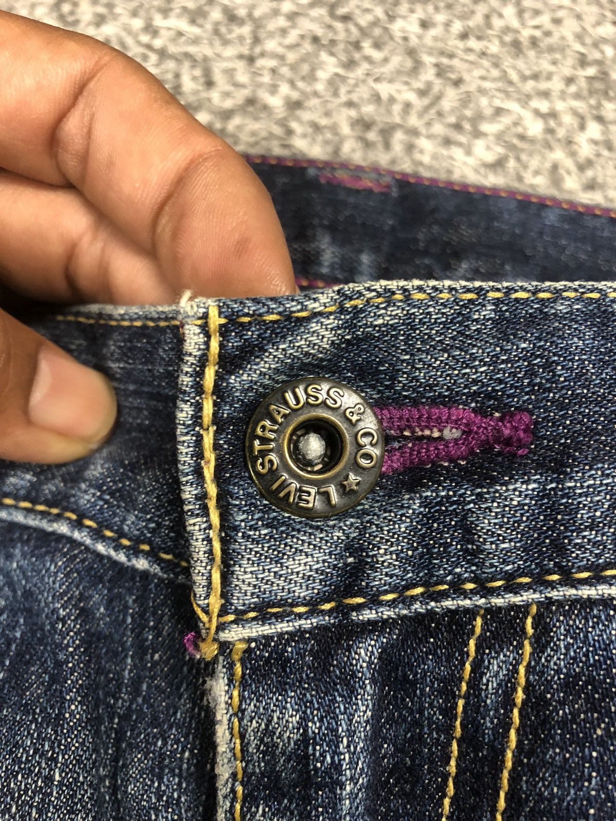 Levi's Vintage Beauty Faded Levis 503 V23 Jeans Size US 34 / EU 50 - 5 Thumbnail