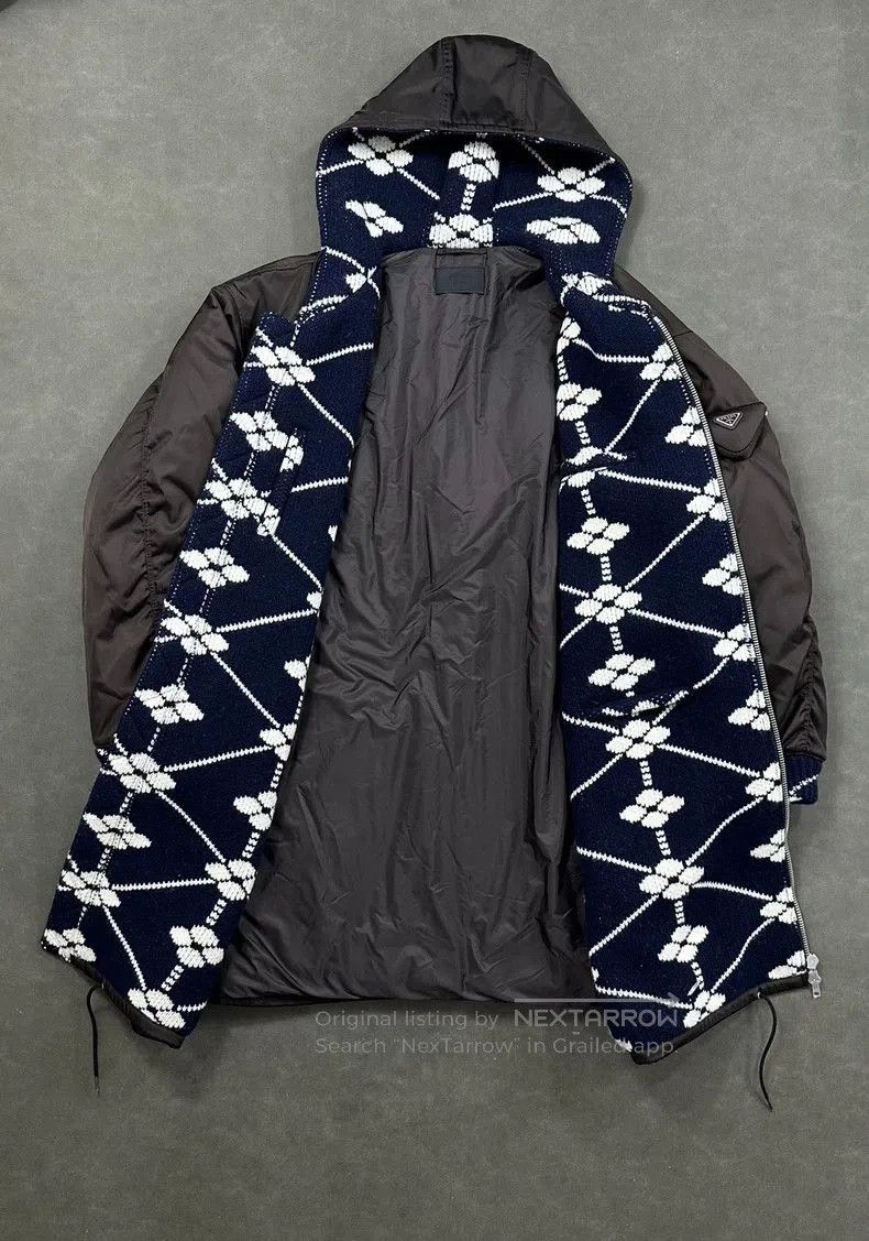 Prada Prada Raf Simons Long Bomber Coat. Size US M / EU 48-50 / 2 - 3 Thumbnail