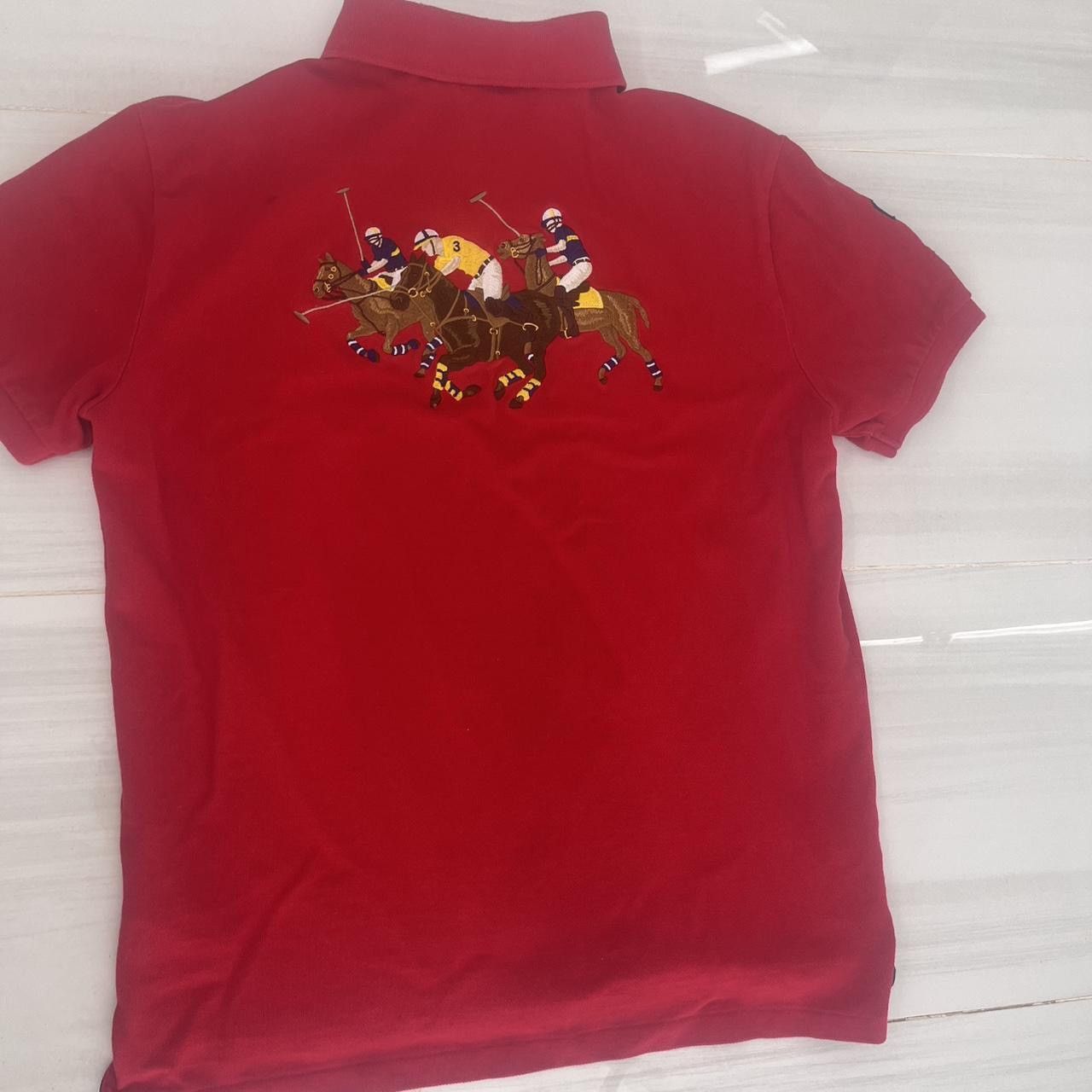 Polo Ralph Lauren × Vintage Red POLO RALPH LAUREN Size US M / EU 48-50 / 2 - 1 Thumbnail