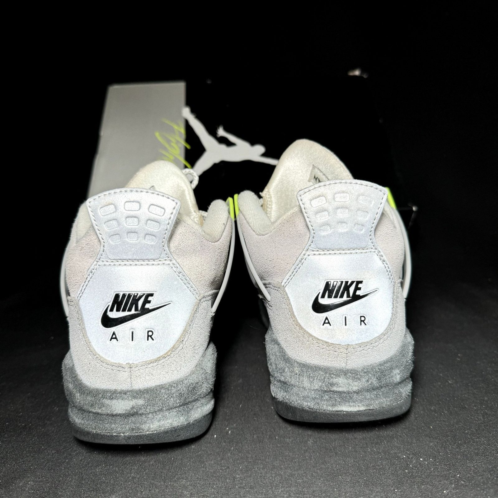 Jordan Brand × Nike Size 6.5 - Air Jordan 4 Retro SE GS Neon 95 2020 Men's Shoes Size US 6.5 / EU 39-40 - 5 Thumbnail