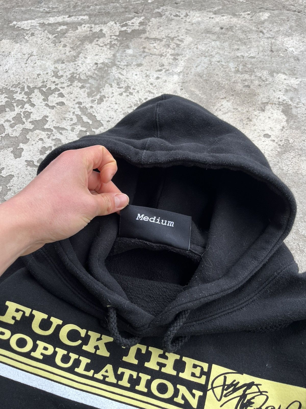 Fuck The Population Vintage Fuck The Population Since 2010 Big Logo FTP Hoodie Size US M / EU 48-50 / 2 - 6 Thumbnail