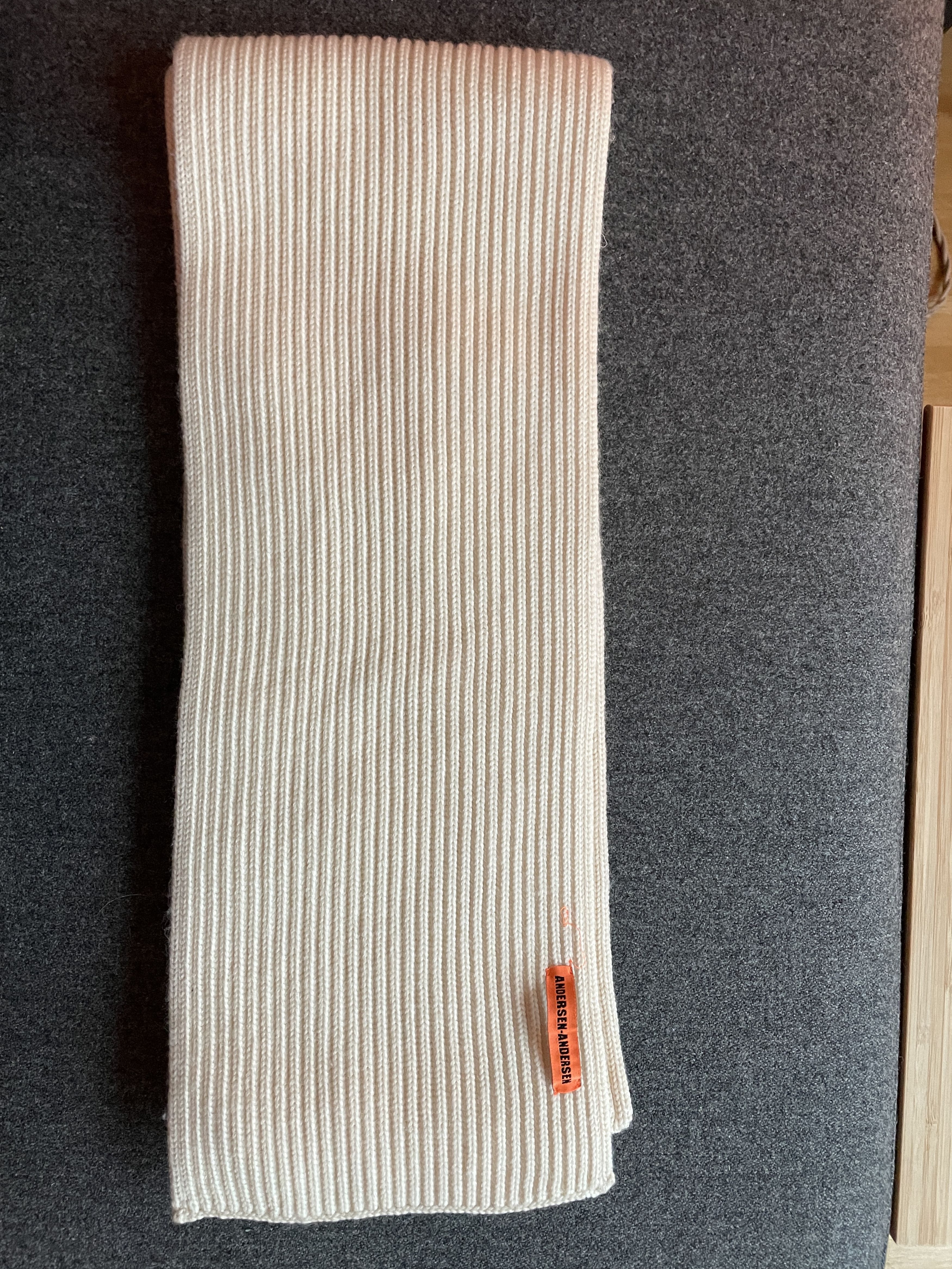 Andersen Andersen Wide Scarf Off-White - Accessories
