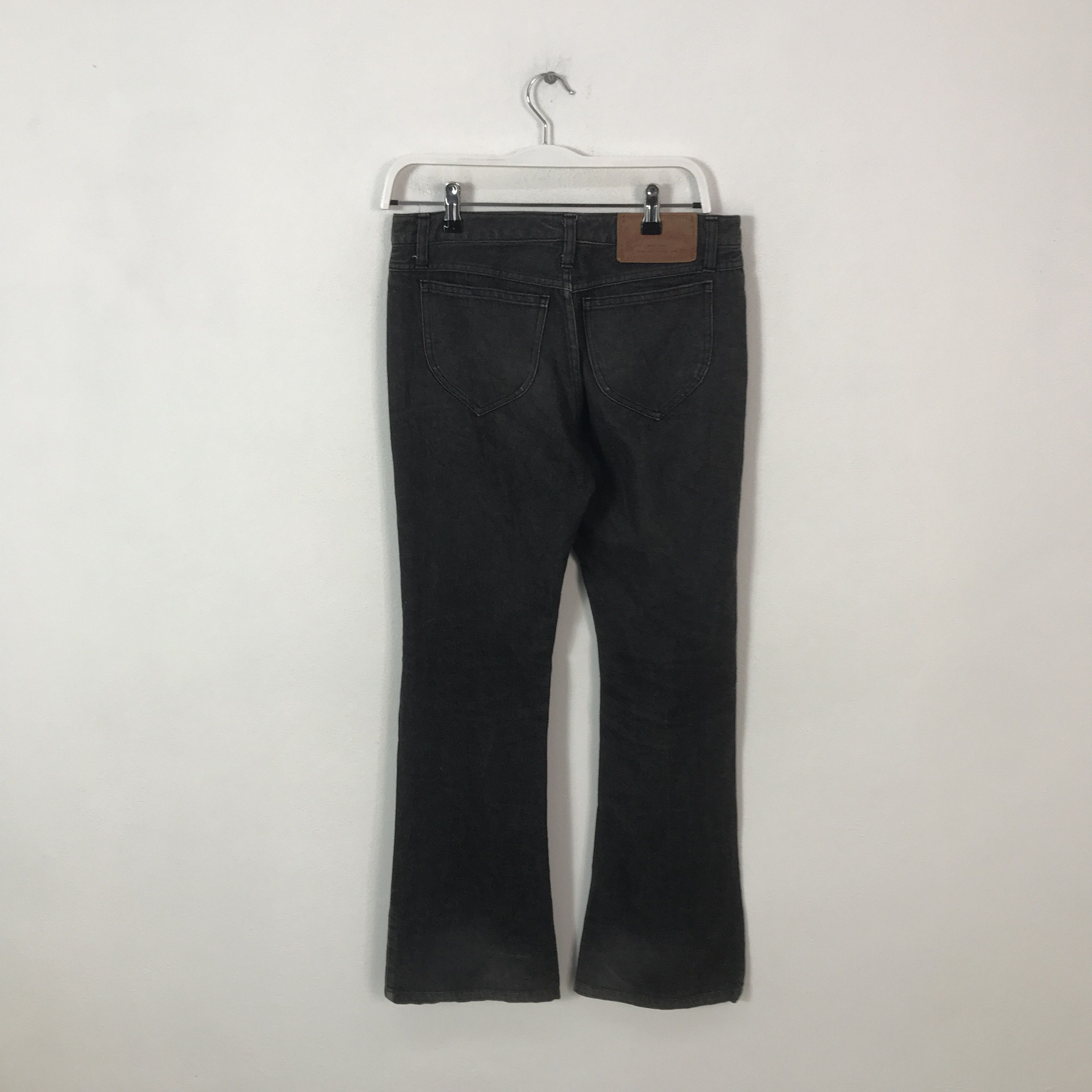 Super Lovers super lovers bootcut black denim pants K54B15 Size US 28 / EU 44 - 4 Thumbnail
