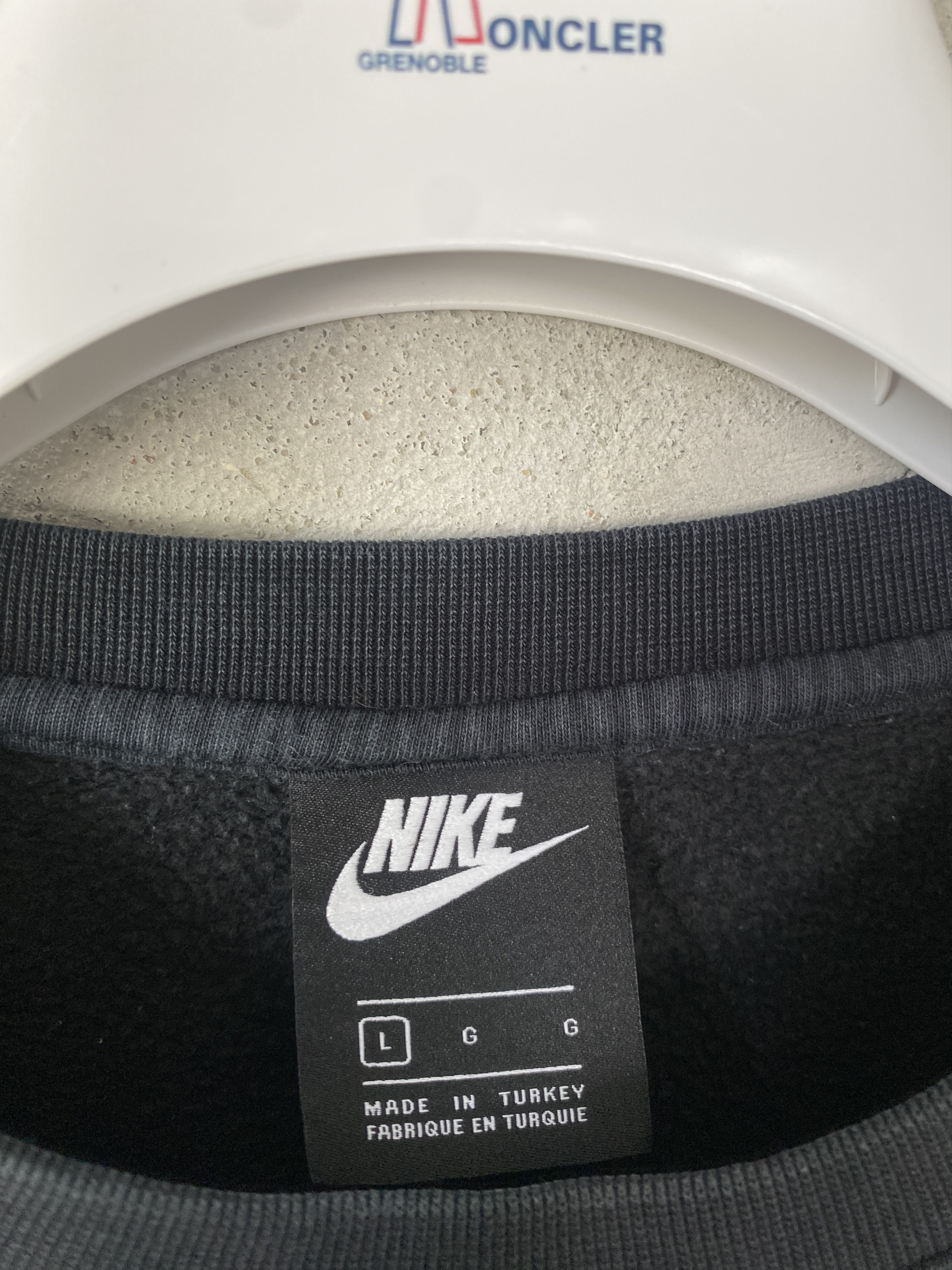 Nike Nike big swoosh sweatshirt crewneck drill drip Size US L / EU 52-54 / 3 - 3 Thumbnail