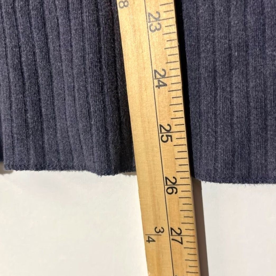 Abercrombie & Fitch Abercrombie & Fitch Mens Muscle Fit Ribbed Long Sleeve Shirt Blue L AF92 Size US L / EU 52-54 / 3 - 5 Thumbnail