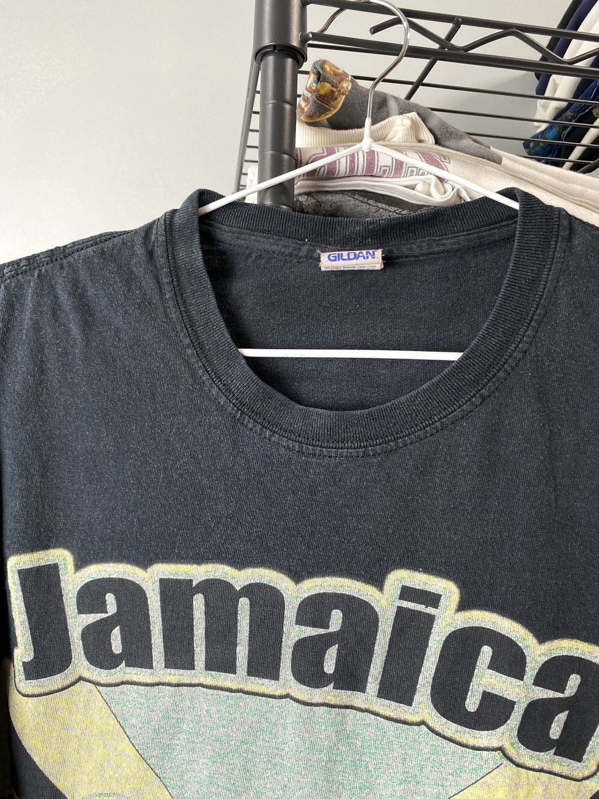 Rap Tees Vintage Jamaica Bob Marley Rasta T Shirt Smoke Weed Size US L / EU 52-54 / 3 - 3 Thumbnail