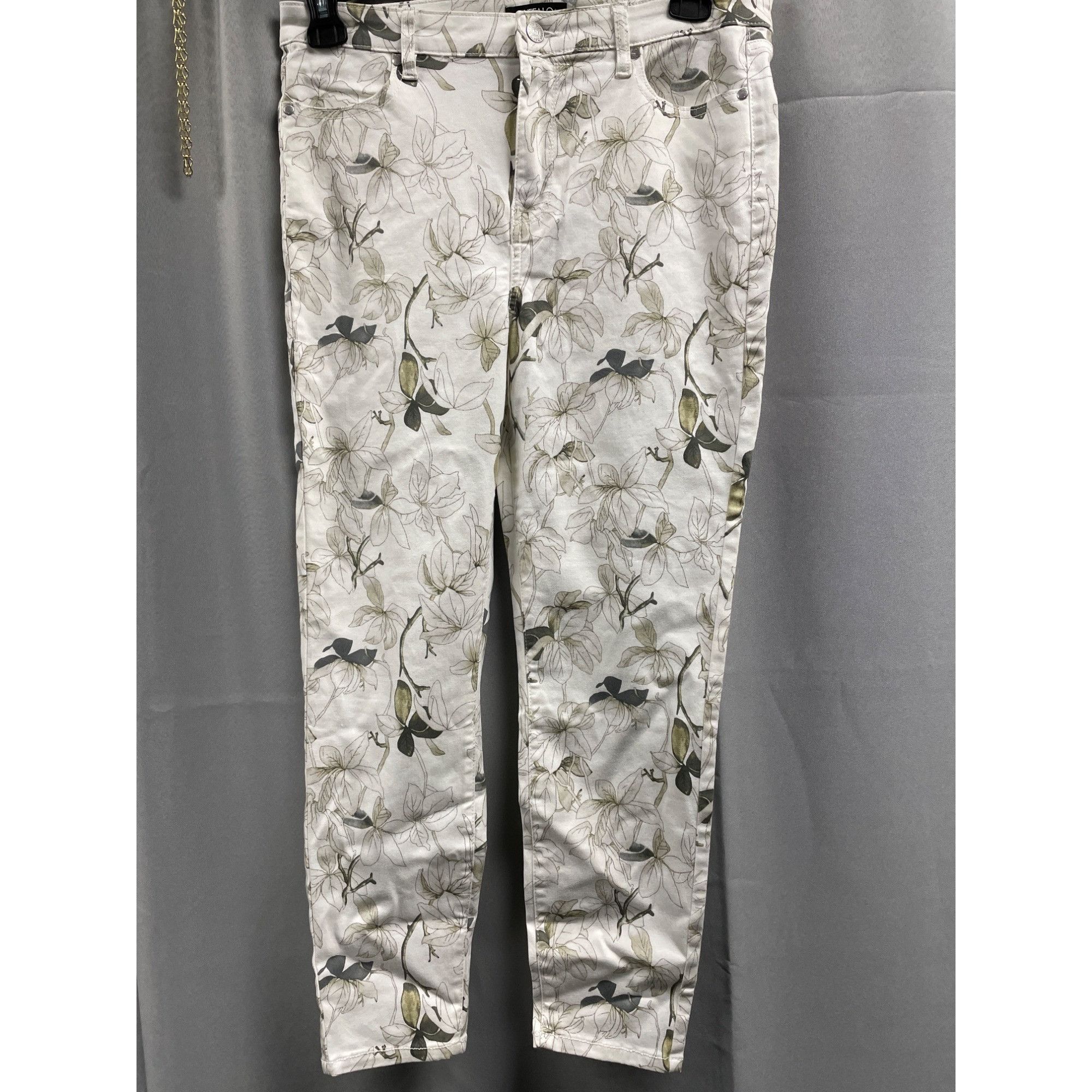 Buffalo David Bitton Buffalo David Bitton Women's Beige Pants/ Jeans Ankle High r Size 32" / US 10 / IT 46 - 1 Thumbnail