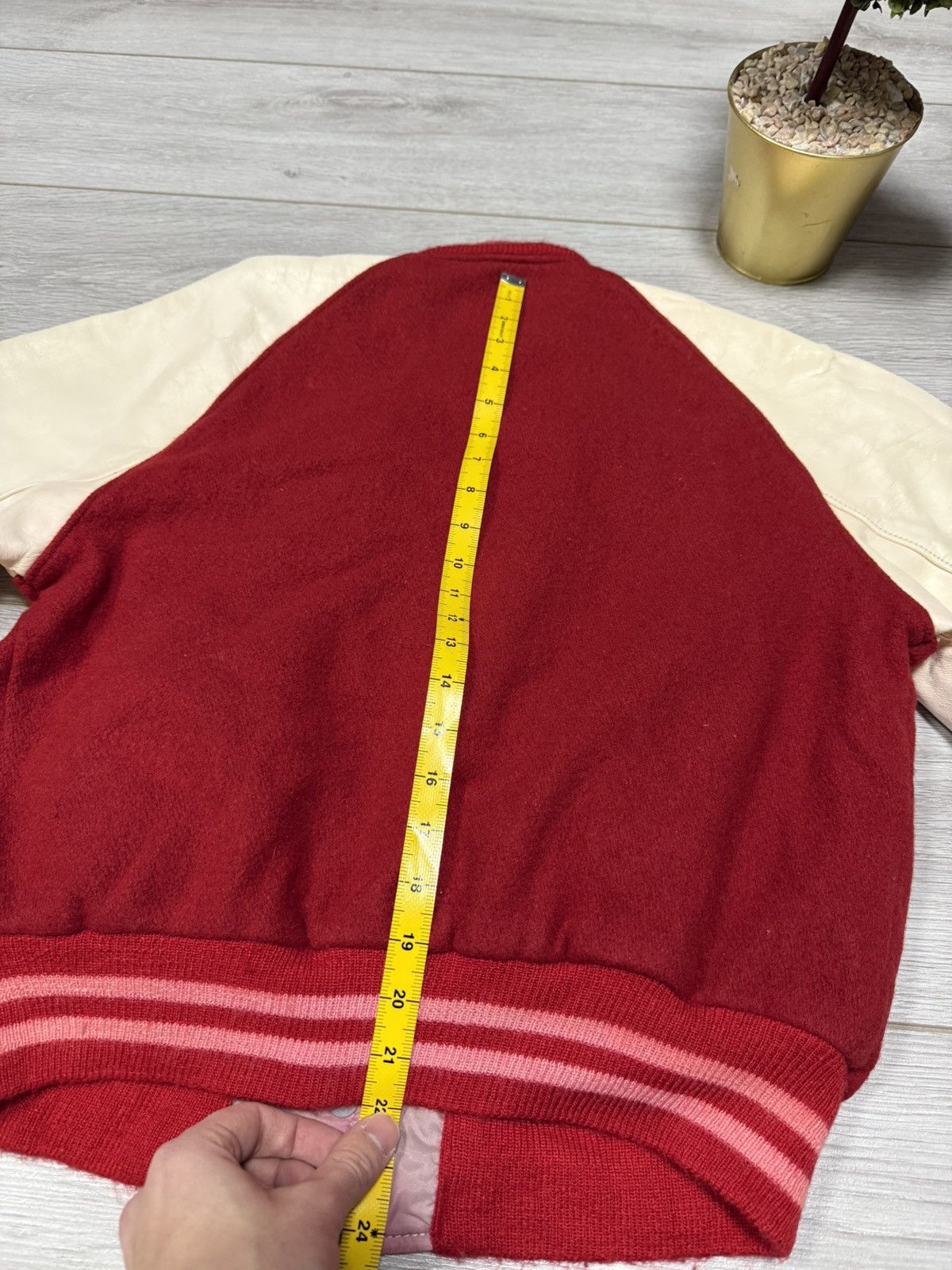 Trophy Clothing Trophy Jackets USA vintage varsity double side wool leather Size US L / EU 52-54 / 3 - 11 Thumbnail