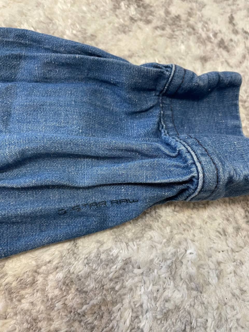 G-Star Vintage G-Star RAW Regular Casual Long Sleeve Denim Shirt Size US L / EU 52-54 / 3 - 9 Thumbnail