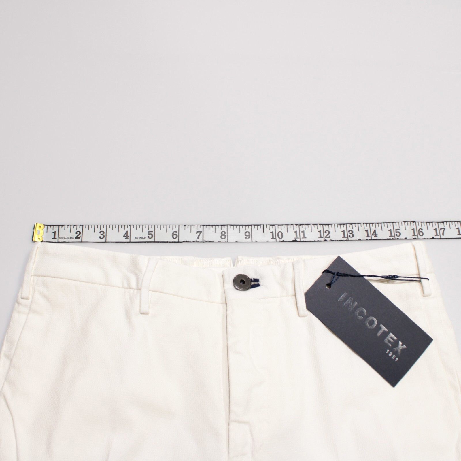 Incotex INCOTEX New with tags Chino Size 32 US In White Size US 32 / EU 48 - 4 Thumbnail