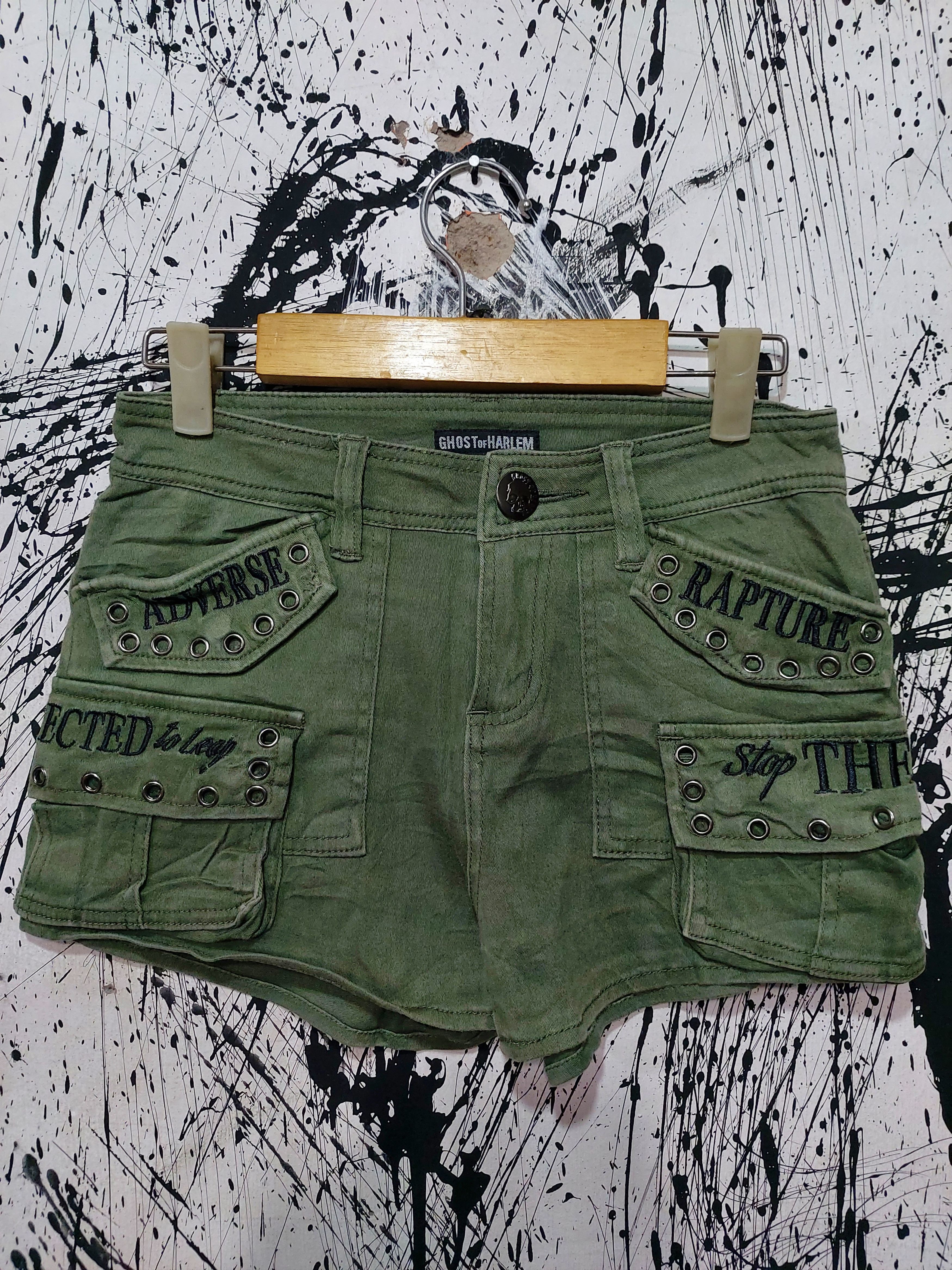 Japanese Brand GHOST OF HARLEM GHOTIC SHORT PANTS Size 28" / US 6 / IT 42 - 1 Thumbnail