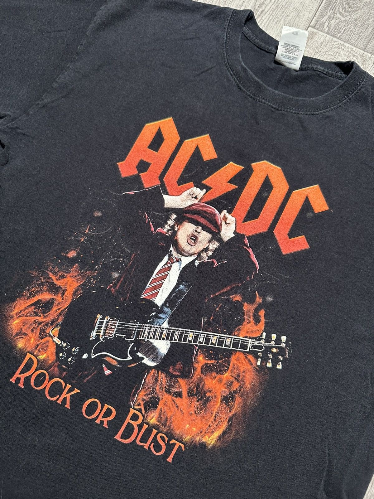 AC/DC AC/DC 2015 Rock Band Tour Rock or Bust T-Shirt Size US M / EU 48-50 / 2 - 5 Thumbnail