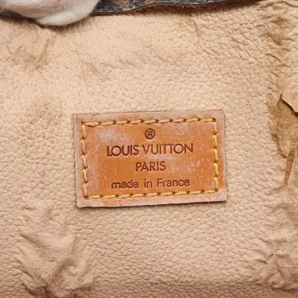 Louis Vuitton LOUIS VUITTON Monogram Sac Plat Hand Bag M51140 Size ONE SIZE - 9 Thumbnail