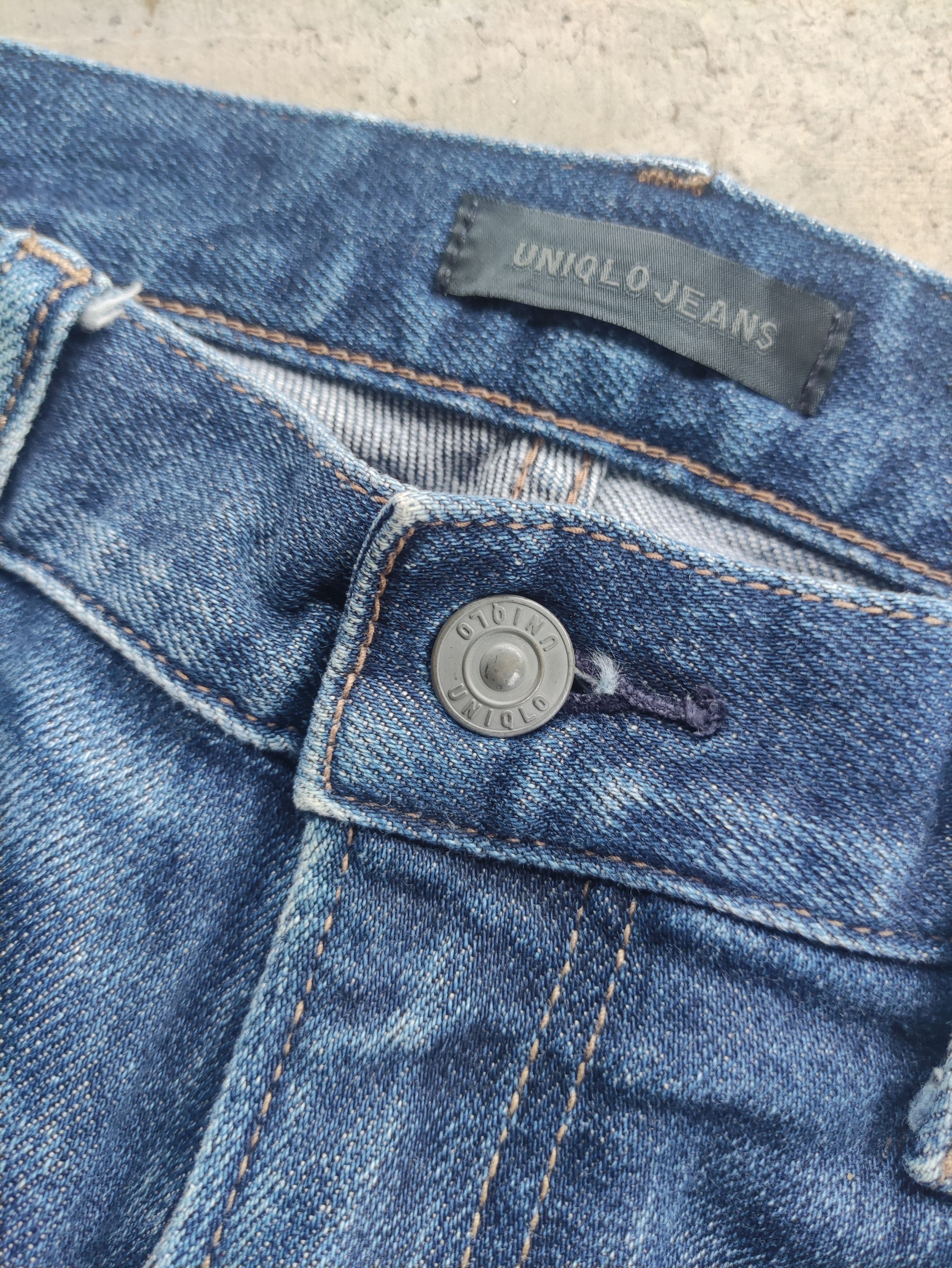 Japanese Brand Vintage Japanese Jean Distressed Fader Denim Pants Size US 34 / EU 50 - 4 Thumbnail