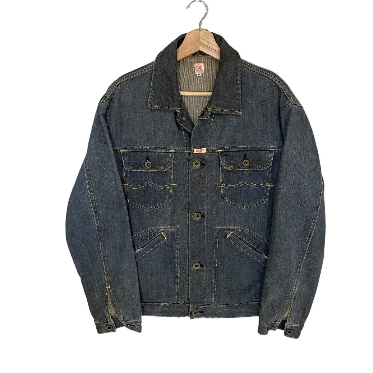 Vintage VINTAGES BOBSON WORKWEAR TRUCKERS JACKET Size US M / EU 48-50 / 2 - 1 Thumbnail
