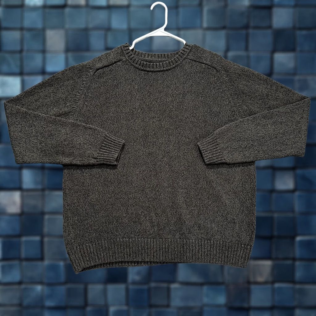 Croft & Barrow Croft & Barrow Sweater Mens 2XL Heathered Brown Pullover Crew Neck Heavyweight Size US XXL / EU 58 / 5 - 1 Thumbnail