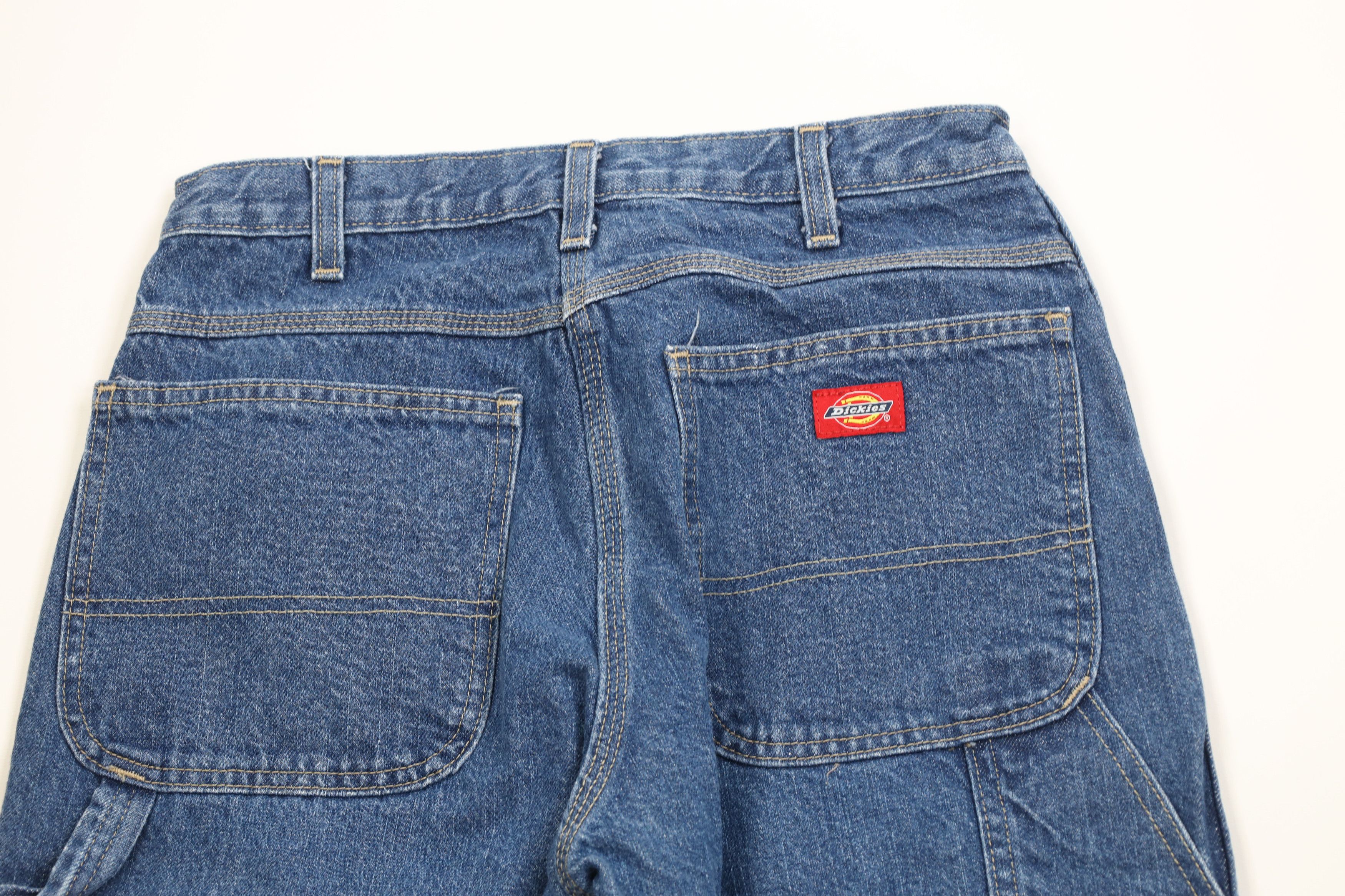 Dickies Vintage Y2K Dickies Wide Leg Dungaree Denim Jeans Size US 32 / EU 48 - 10 Thumbnail