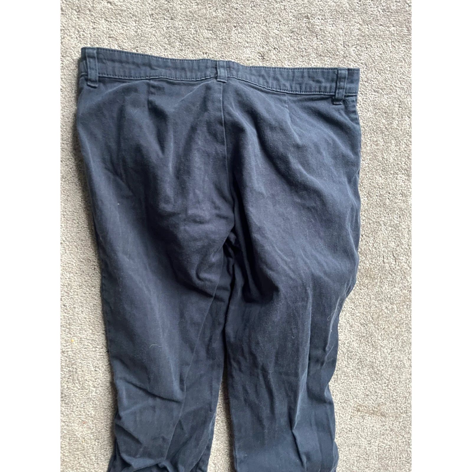 Dickies Dickies Women Pants Skinny Navy Blue Junior Size 7 Regular Solid Womens Size 28" / US 6 / IT 42 - 4 Thumbnail