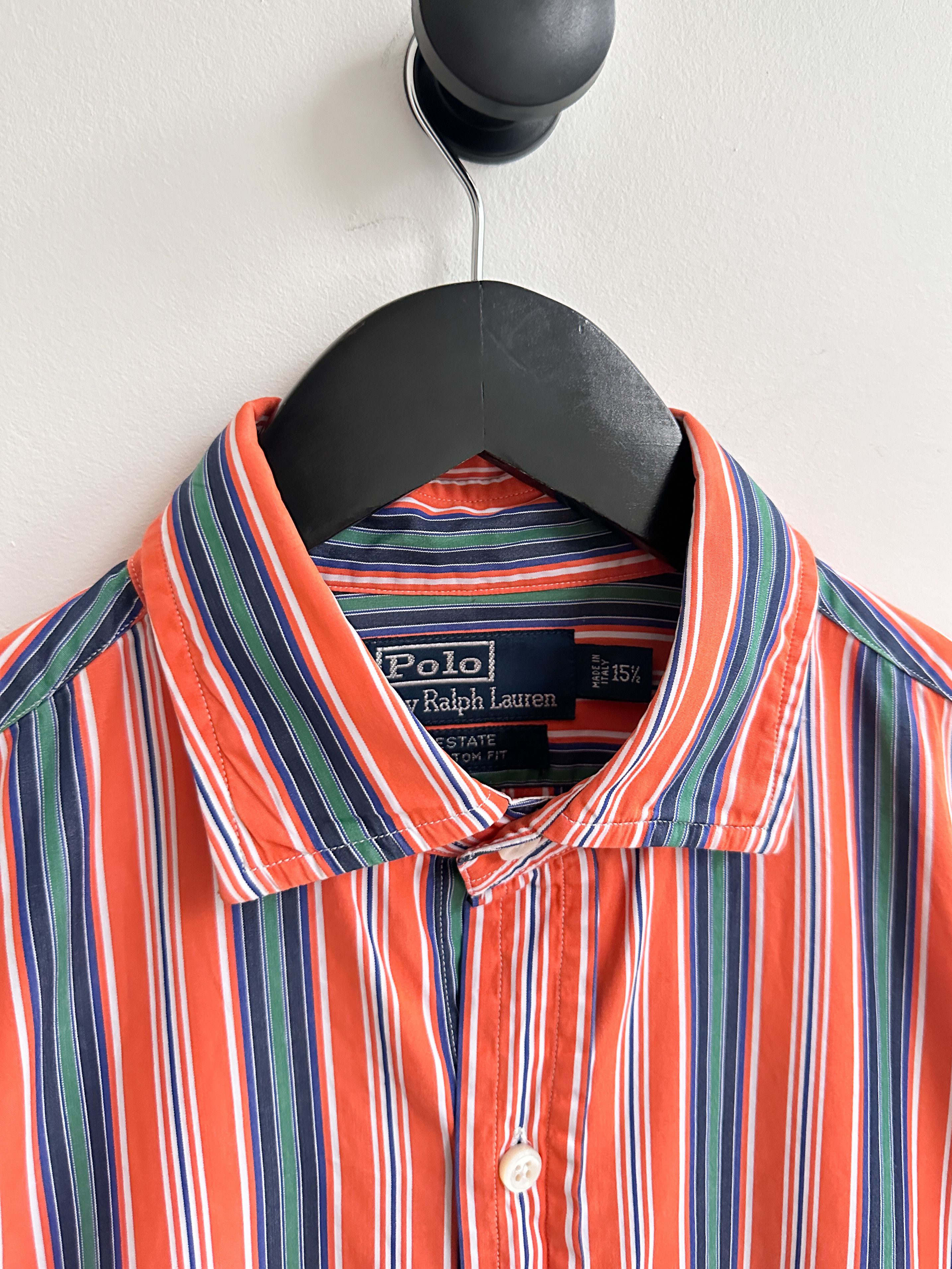 Polo Ralph Lauren × Vintage Vintage Polo Ralph Lauren Striped Shirt Size US M / EU 48-50 / 2 - 5 Thumbnail