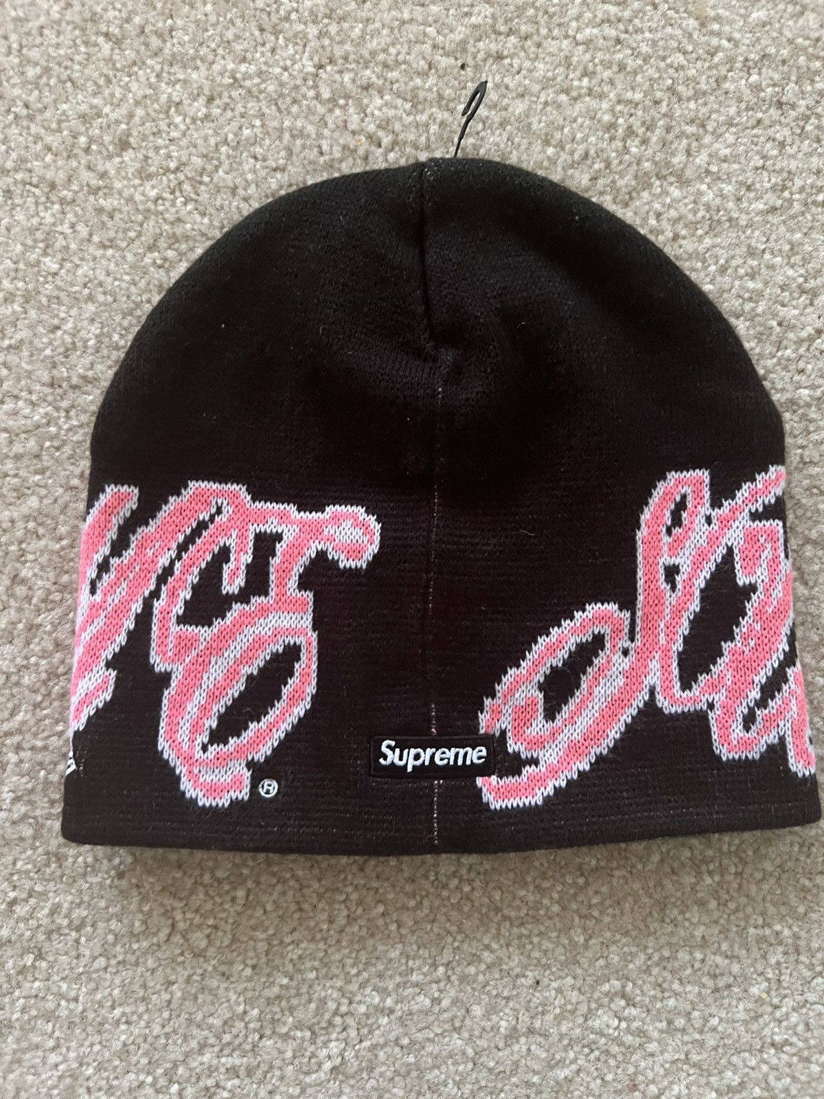 Supreme Supreme New Era Cursive Beanie | Grailed