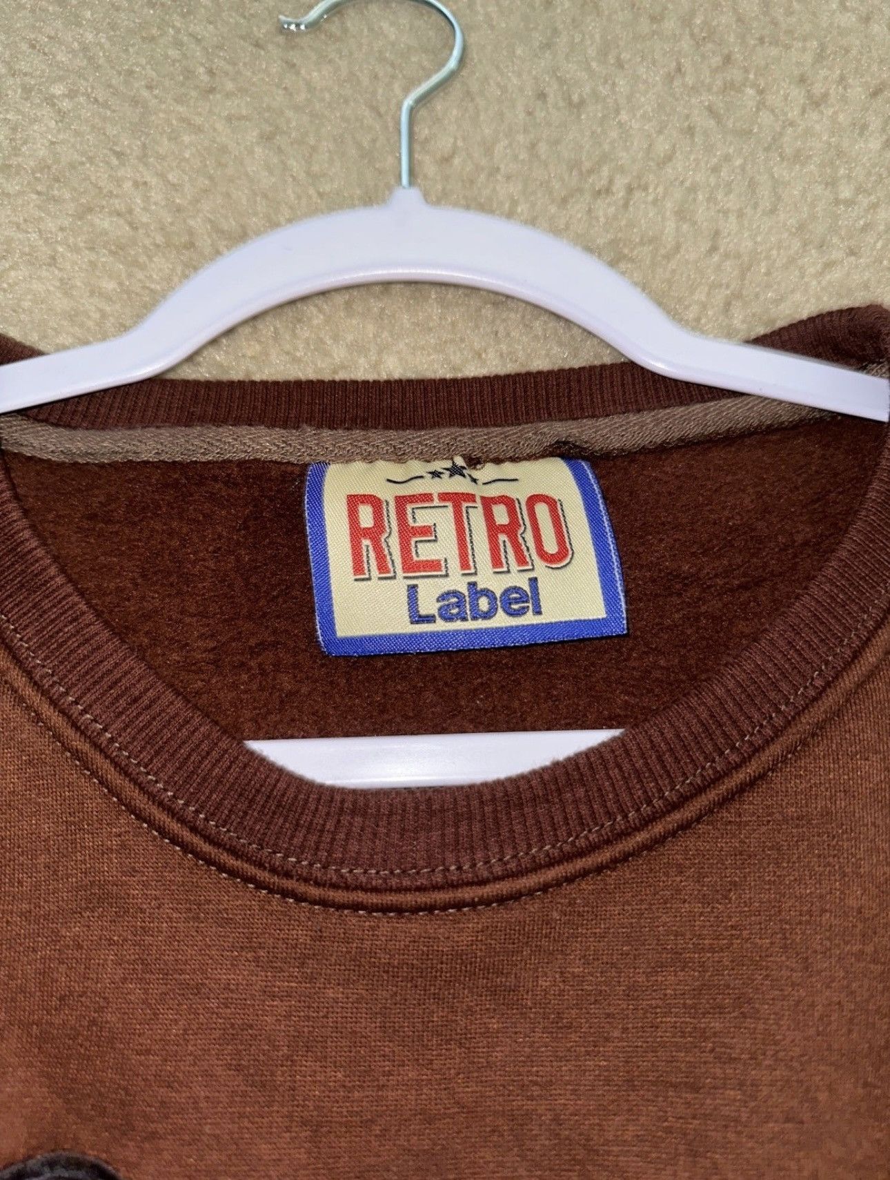 Other Retro Label No Love embroidered crewneck Size US XL / EU 56 / 4 - 3 Thumbnail