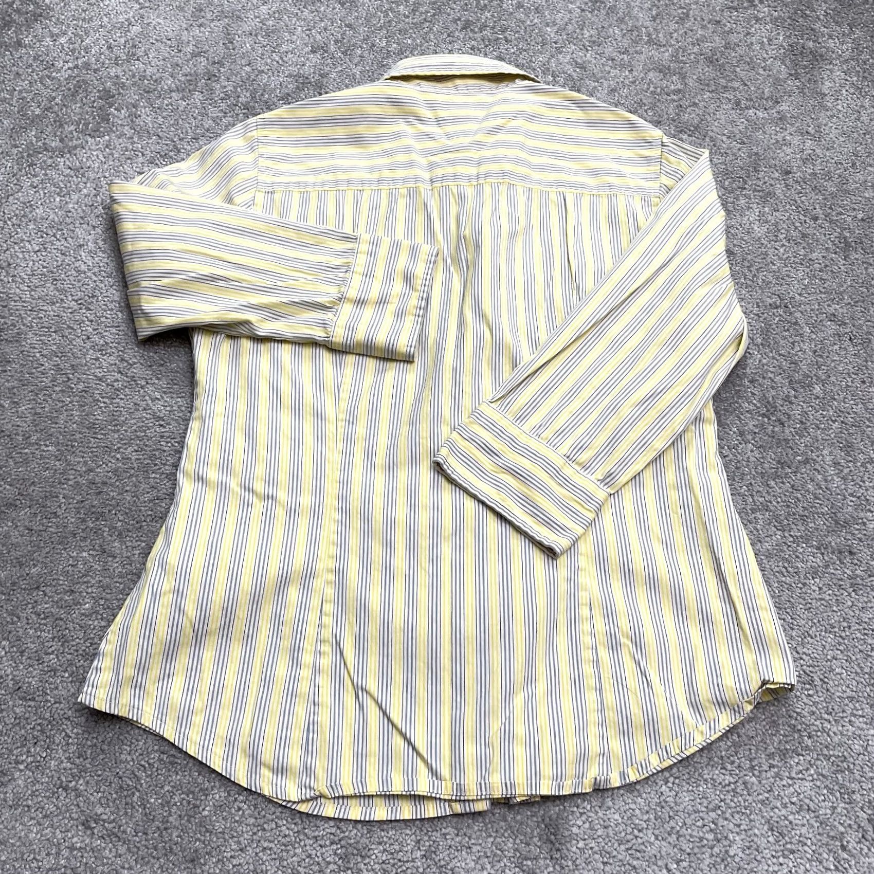 J.Crew J.Crew Haberdashery Shirt Womens Medium Multi Striped Button Down Stretch Casual Size M / US 6-8 / IT 42-44 - 2 Thumbnail