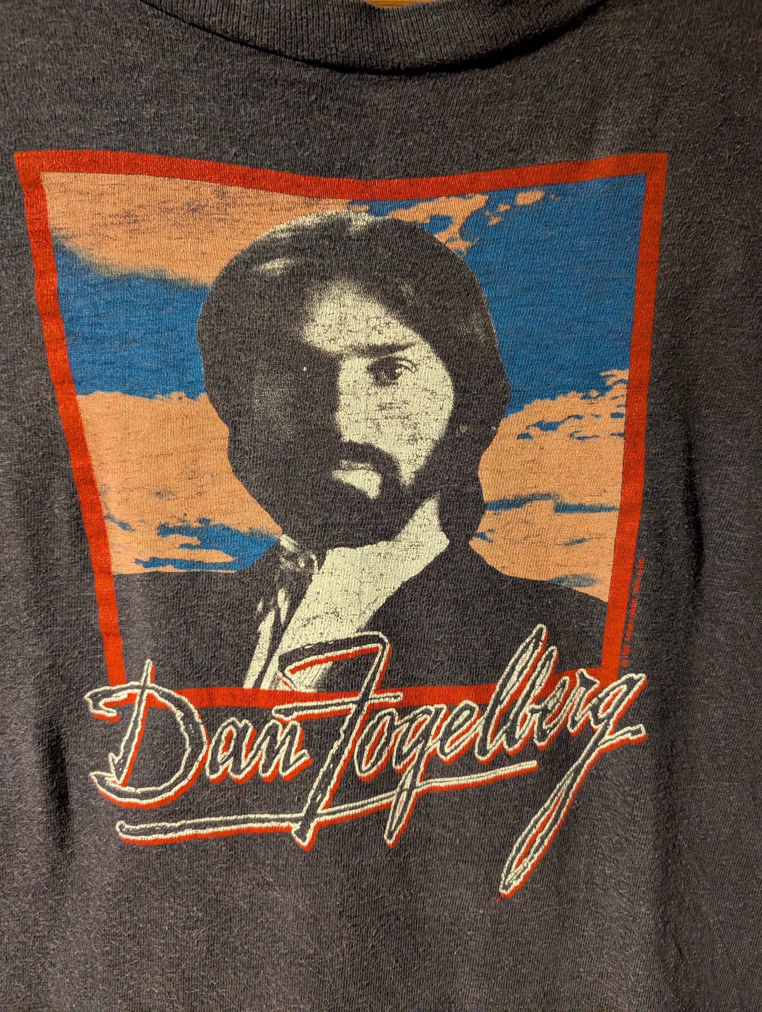 Band Tees Vintage 1984 Dan Fogelberg Solo Acoustic Tour '84 T-shirt Size US M / EU 48-50 / 2 - 2 Thumbnail